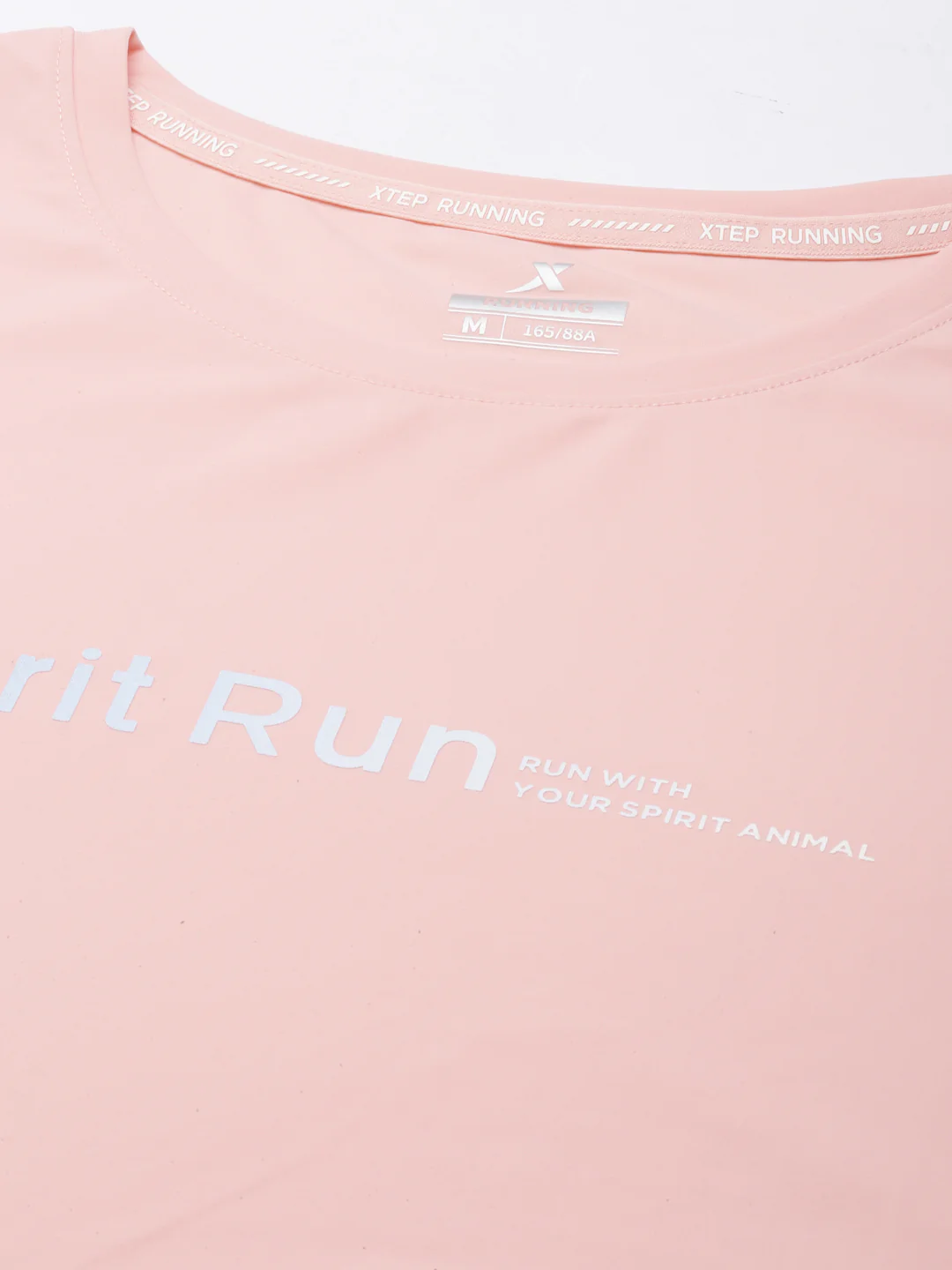 Comfort Short-Sleeve Training T-Shirt - Sky Blue/Pink - Image 9