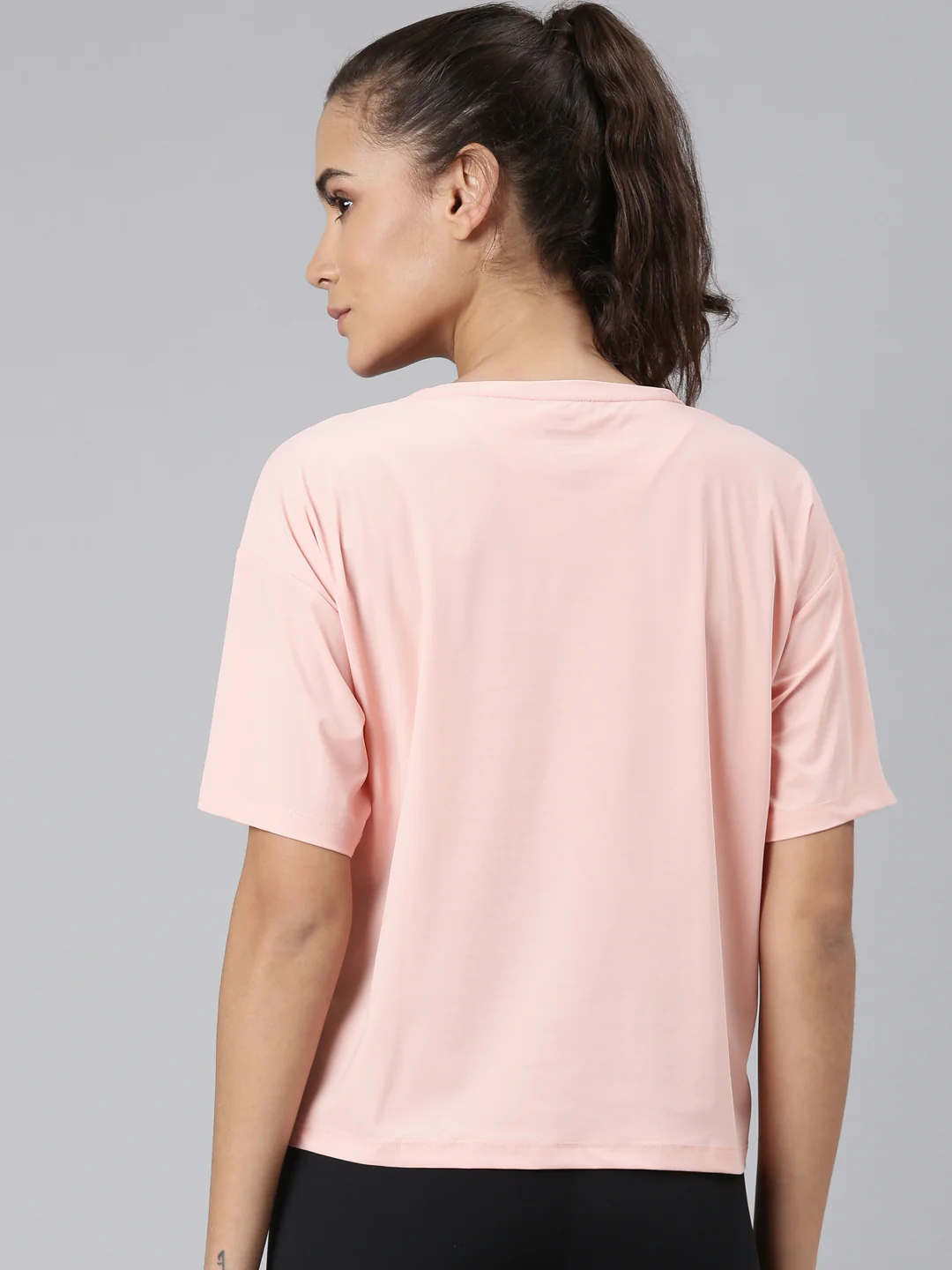 Relaxed Fit Short-Sleeve T-Shirt - Pink/Blue - Image 4