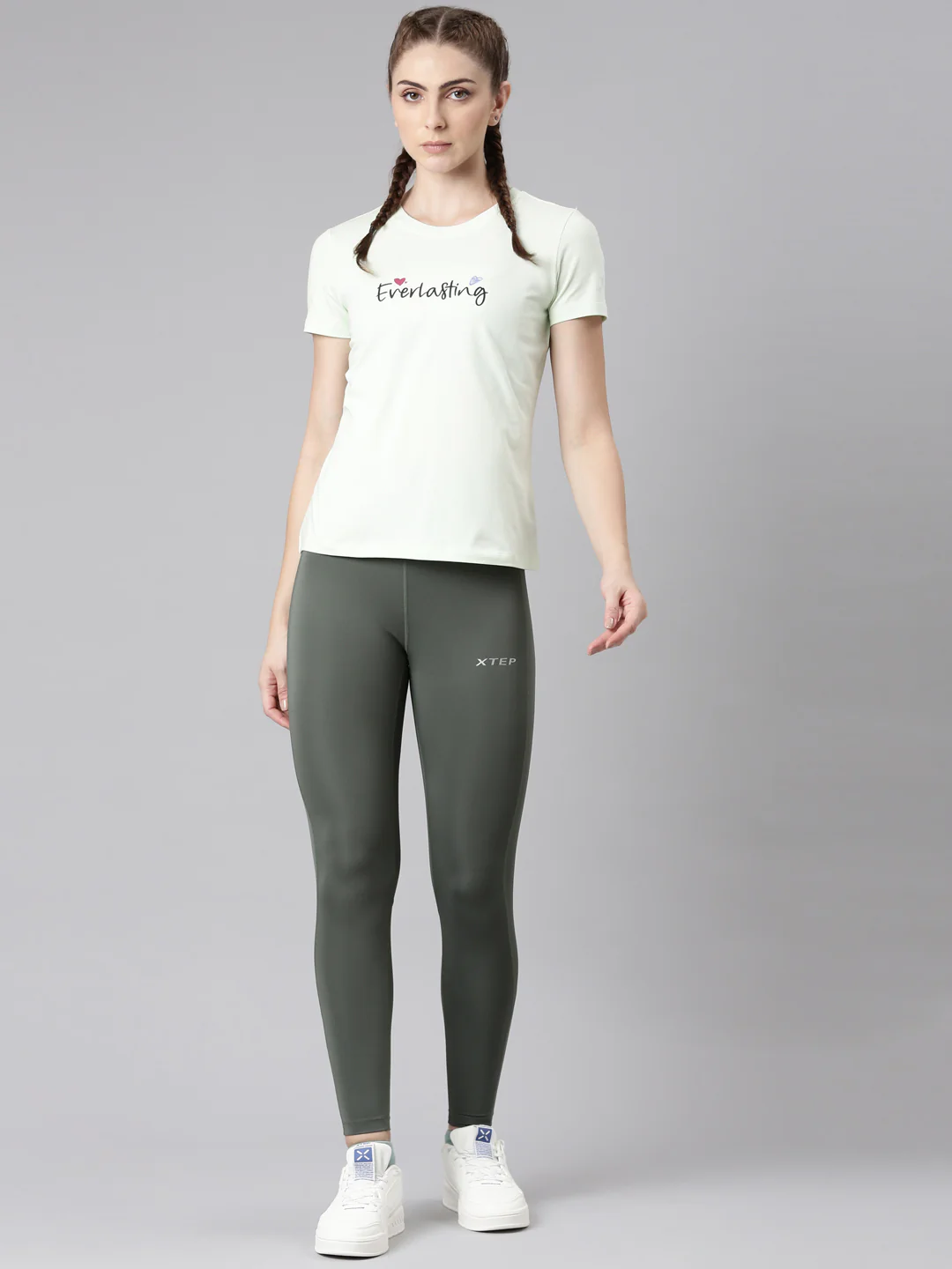 Comfort Short-Sleeve Training T-Shirt - Pink/Green - Image 7