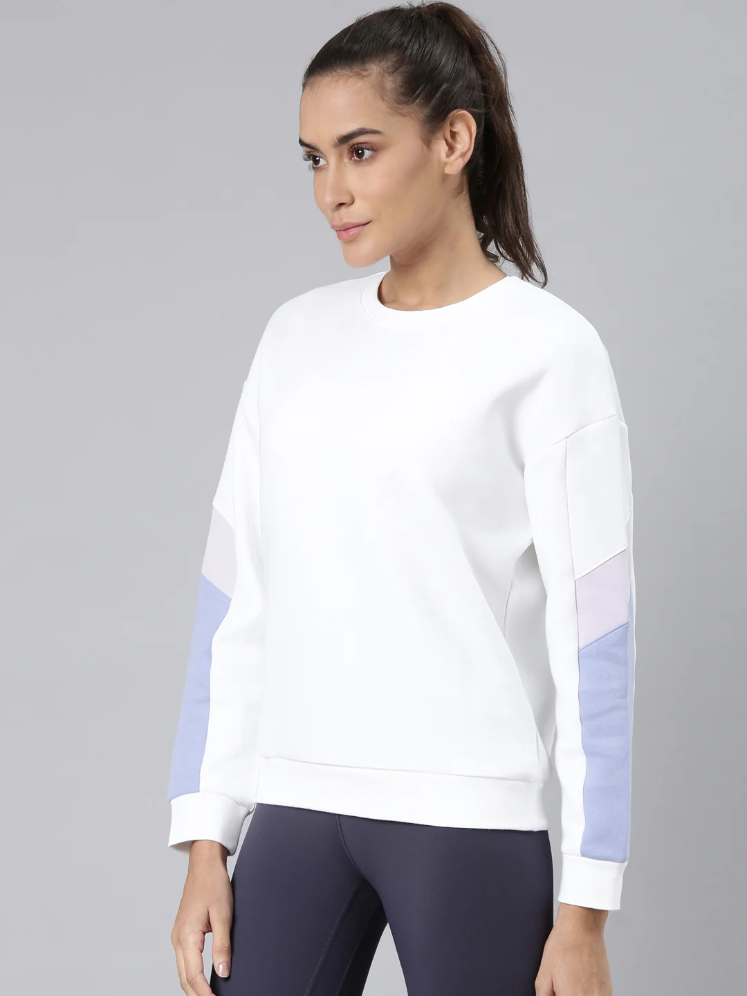 Comfort Heat Retention Sweatshirt - Tranquil Blue - Image 3