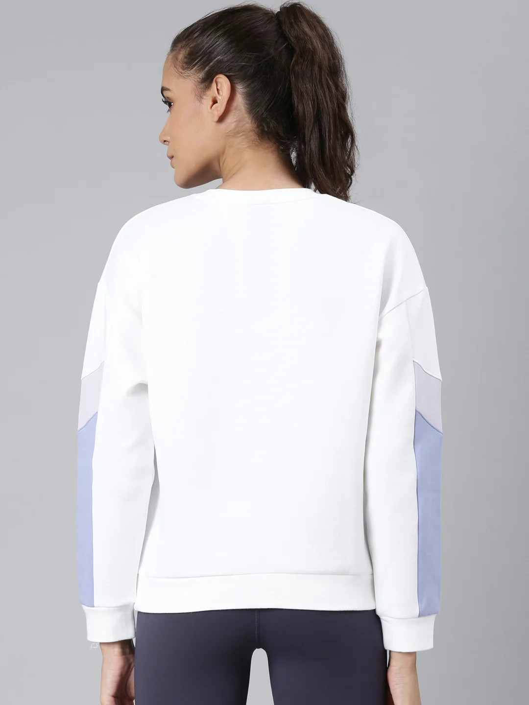 Comfort Heat Retention Sweatshirt - Tranquil Blue - Image 4