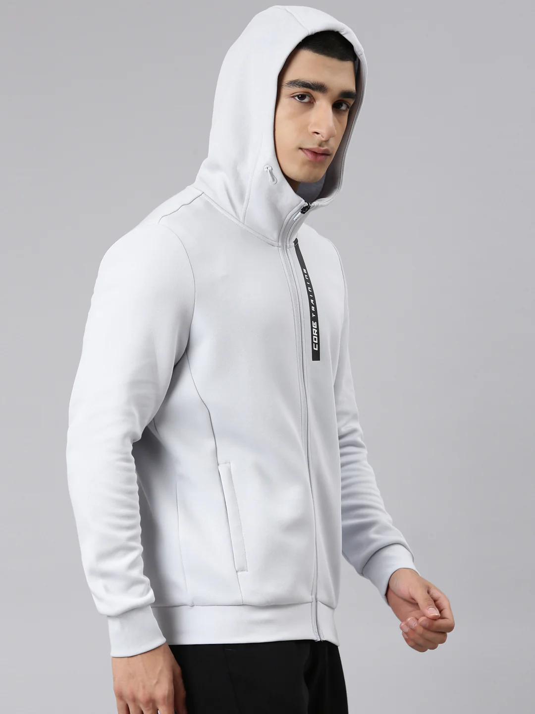 Seamless Dry-Fit Training Sweatshirt - Grey - Image 10