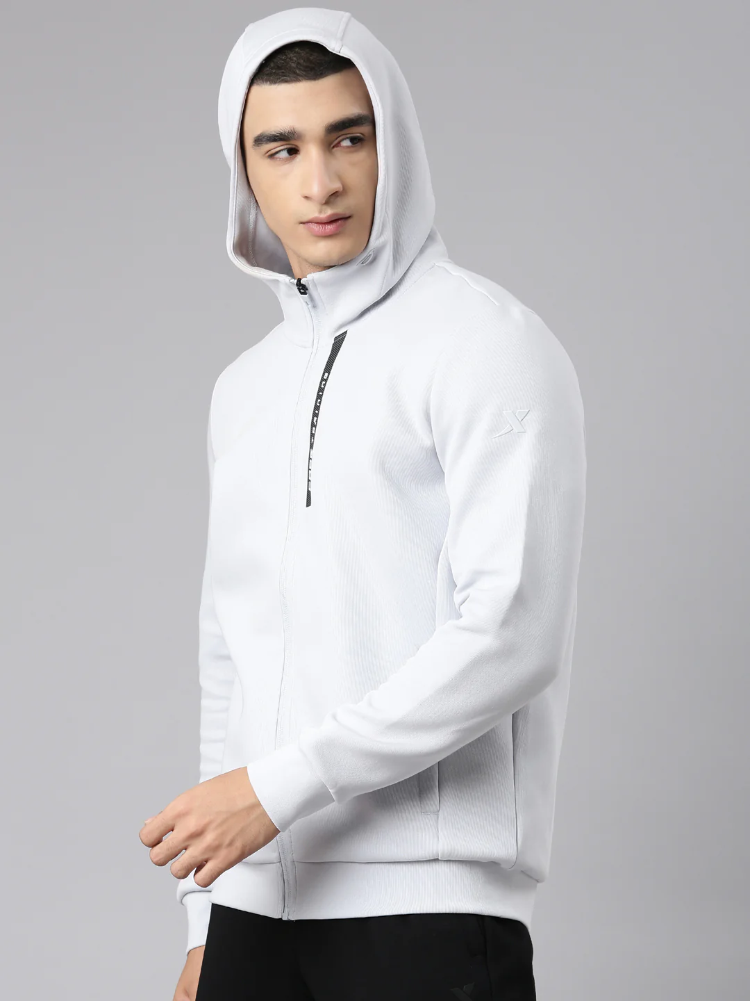 Seamless Dry-Fit Training Sweatshirt - Grey - Image 11