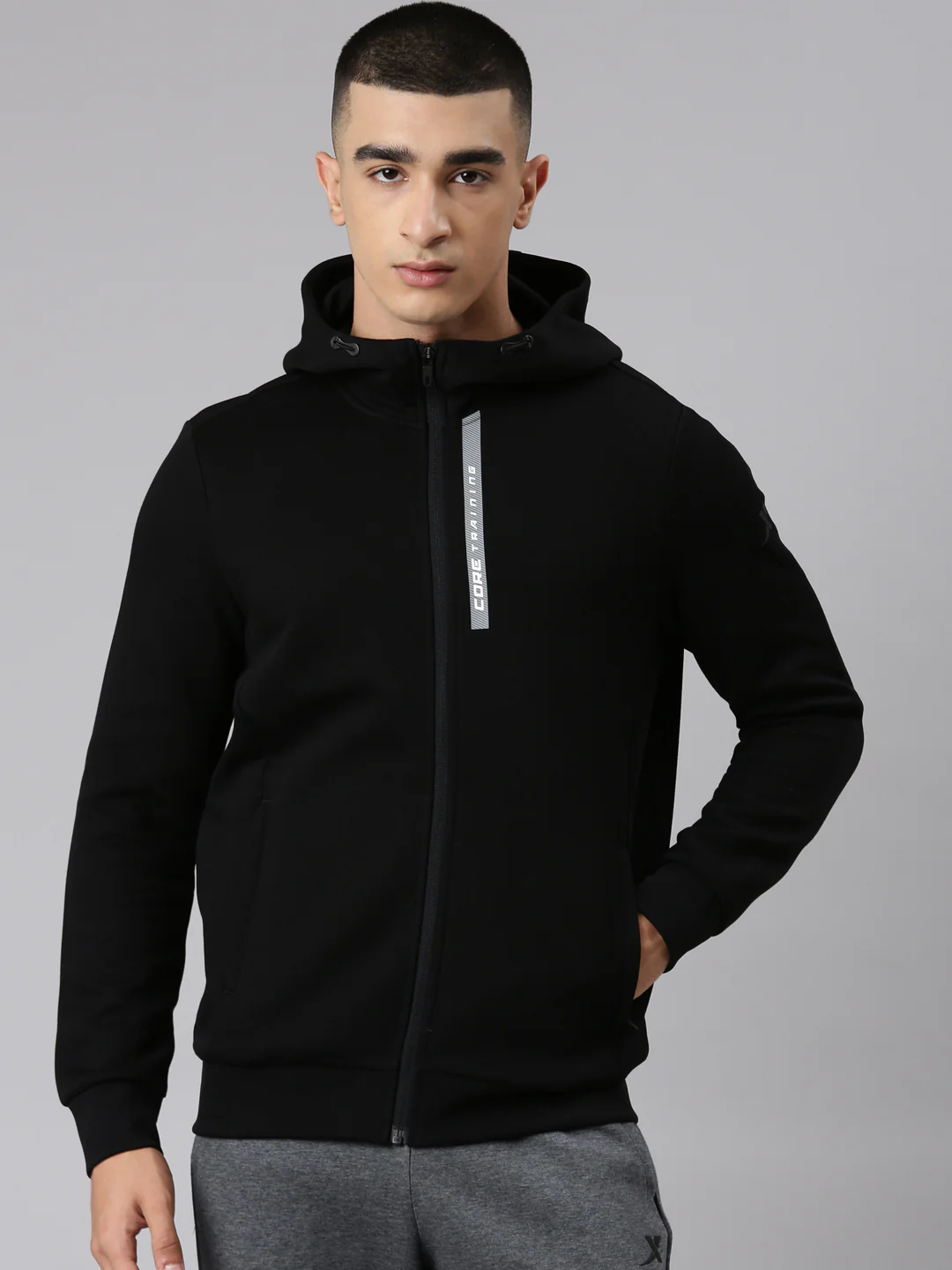 Seamless Dry-Fit Training Sweatshirt - Grey - Image 19