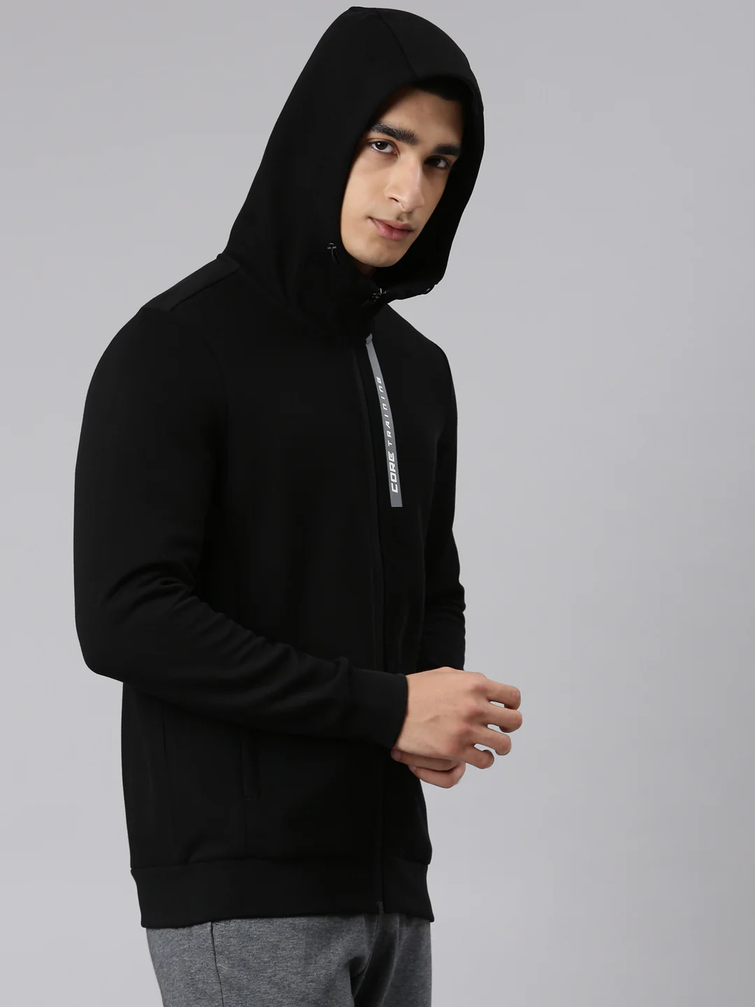 Seamless Dry-Fit Training Sweatshirt - Grey - Image 20