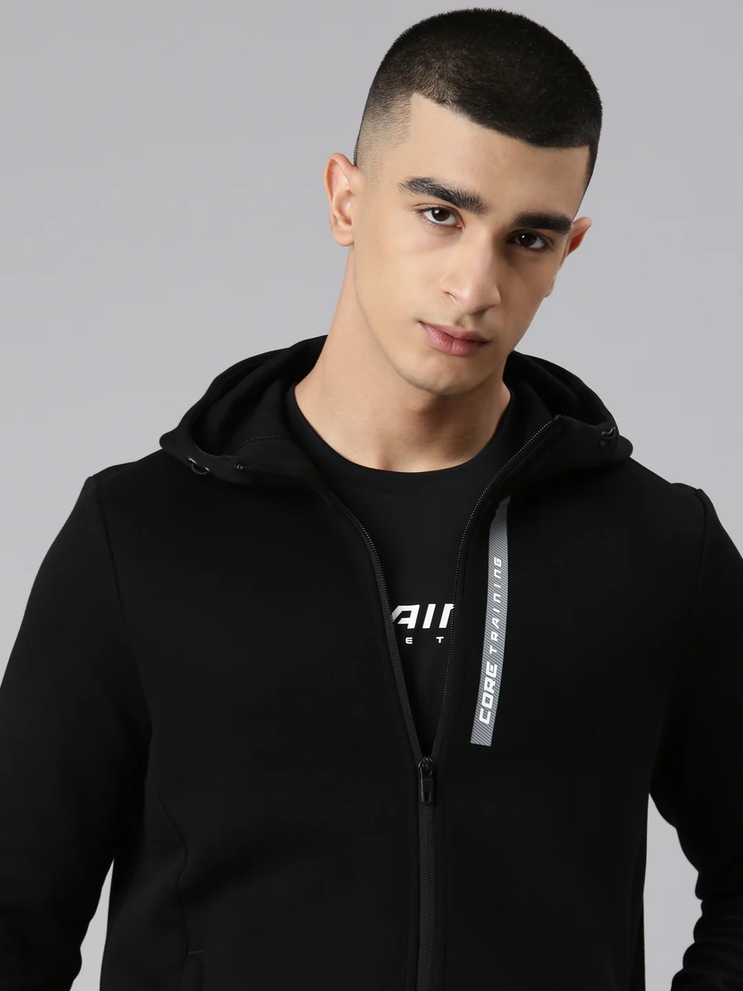 Seamless Dry-Fit Training Sweatshirt - Grey - Image 25