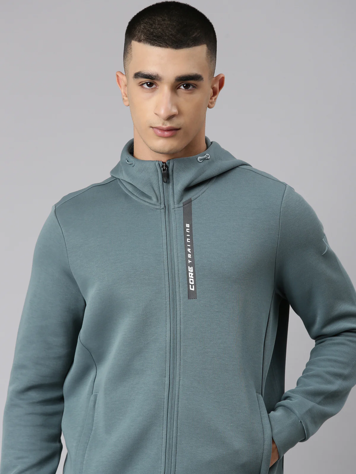 Seamless Dry-Fit Training Sweatshirt - Grey - Image 6