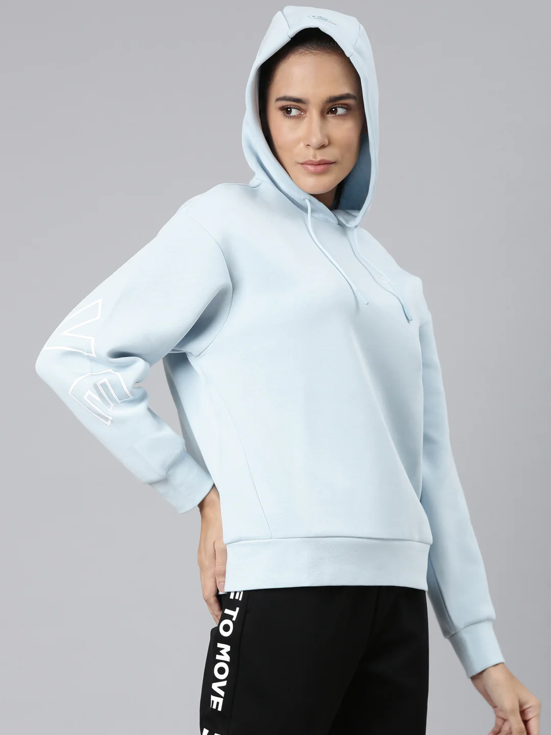 Dry Fit Confort Hoodie - Blue/Black/Purple - Image 10