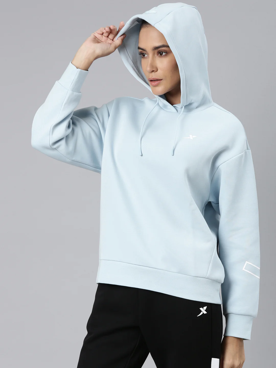 Dry Fit Confort Hoodie - Blue/Black/Purple - Image 11