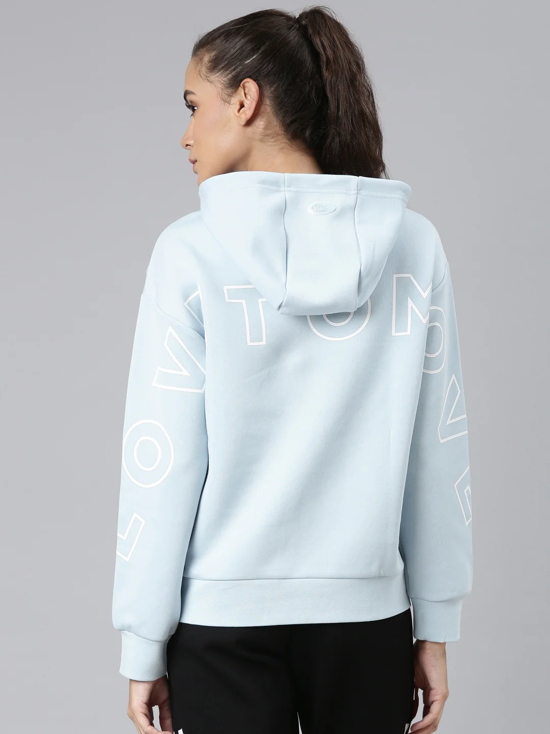 Dry Fit Confort Hoodie - Blue/Black/Purple - Image 12