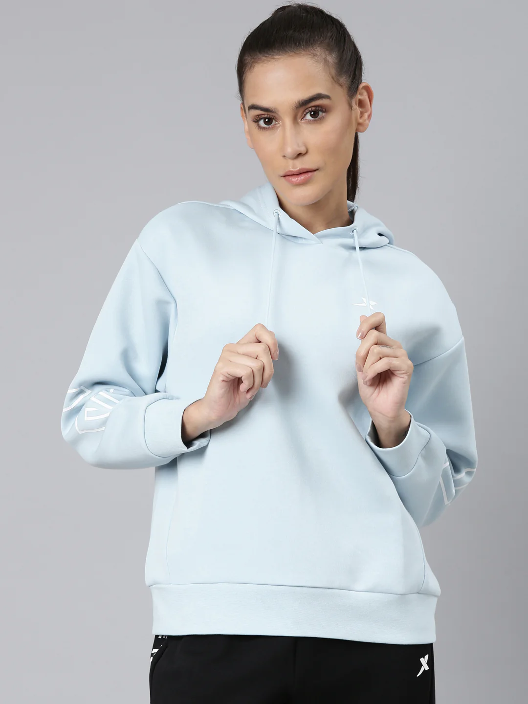 Dry Fit Confort Hoodie - Blue/Black/Purple - Image 9