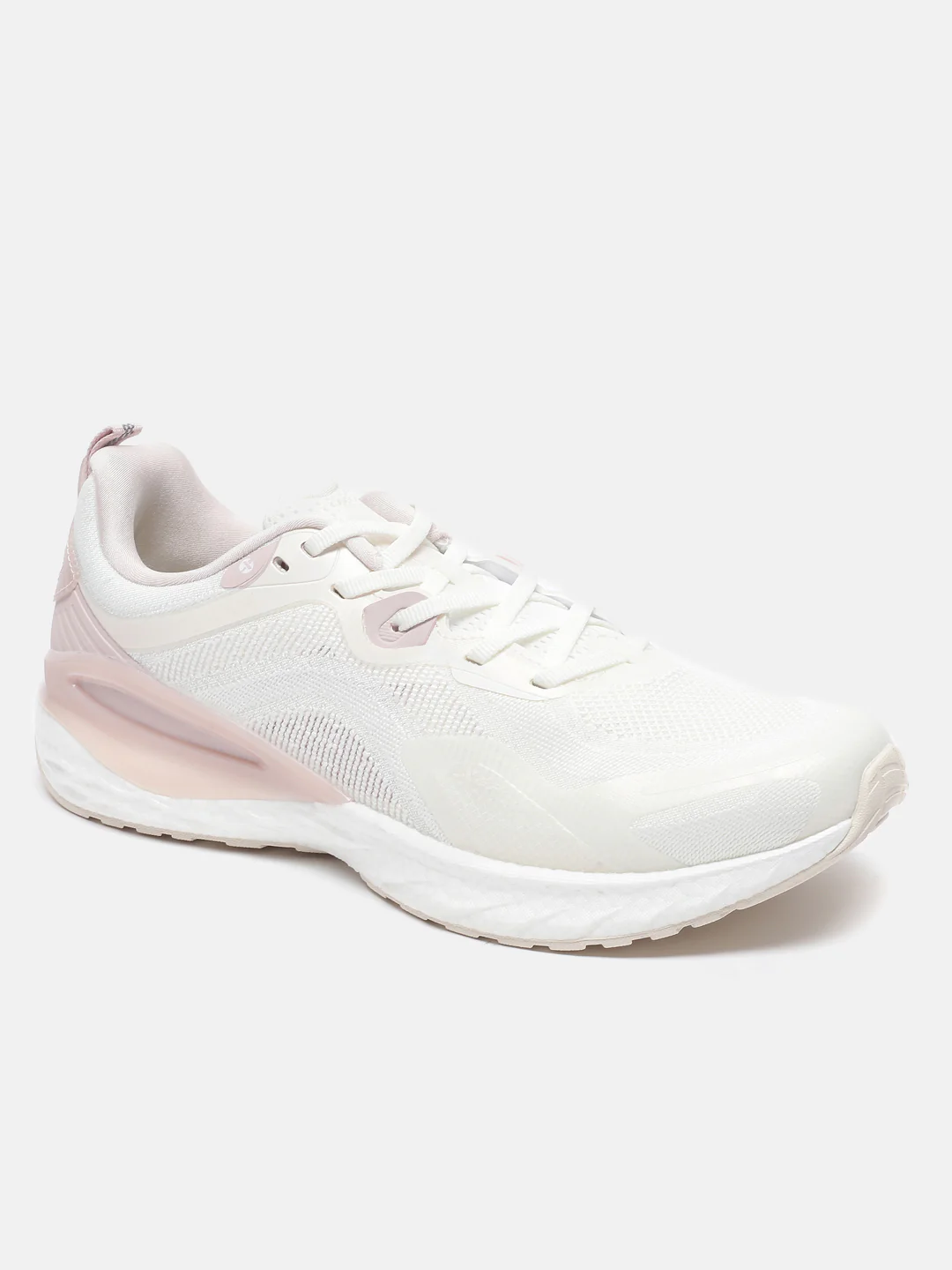 Feather Foam Running Shoes - White Pink - Image 6