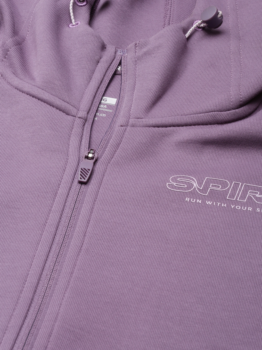 Dry Fit Confort Hoodie - Black/Purple - Image 11