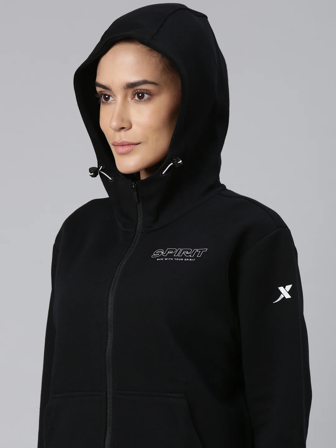 Dry Fit Confort Hoodie - Black/Purple - Image 17