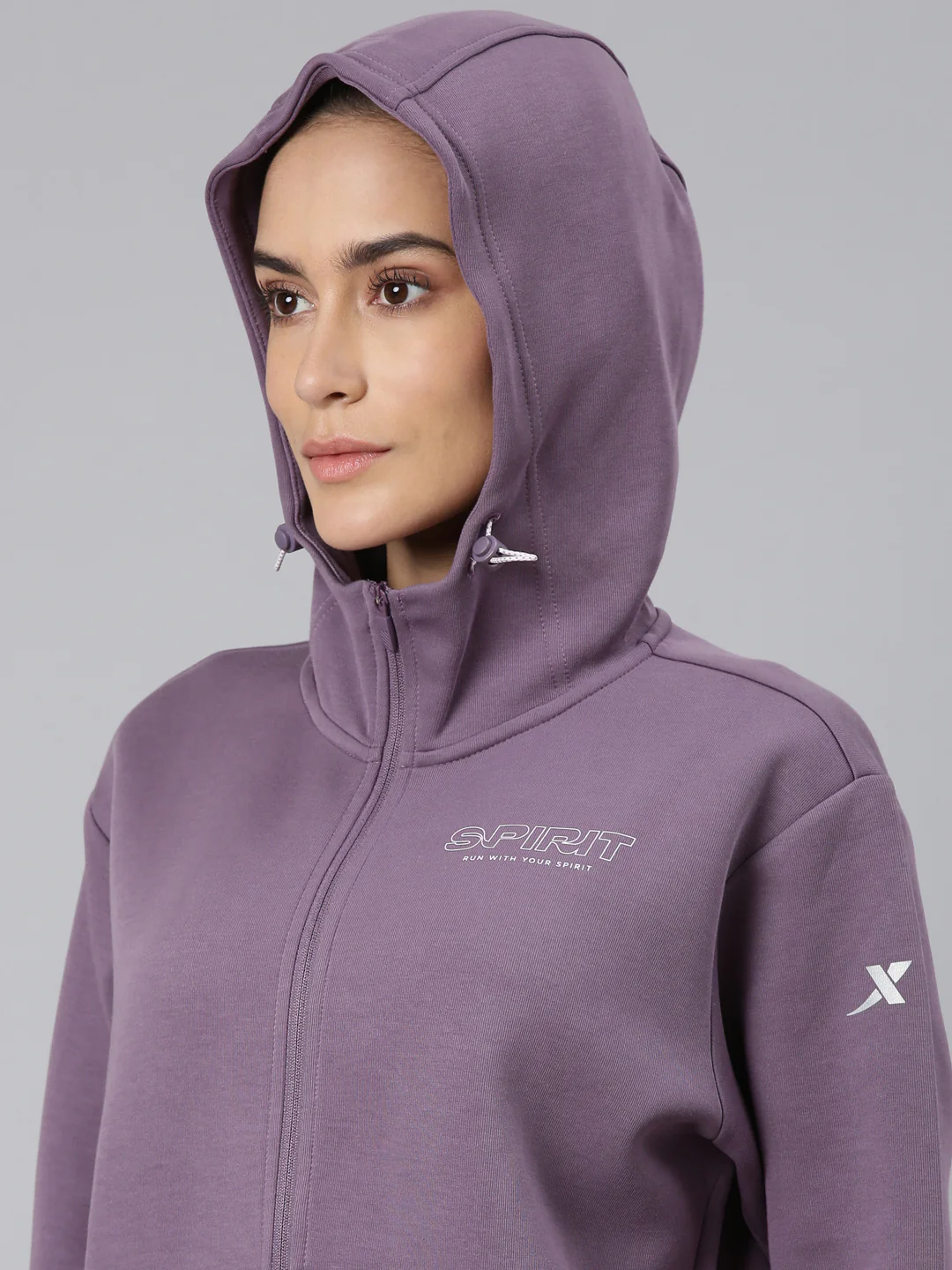 Dry Fit Confort Hoodie - Black/Purple - Image 7