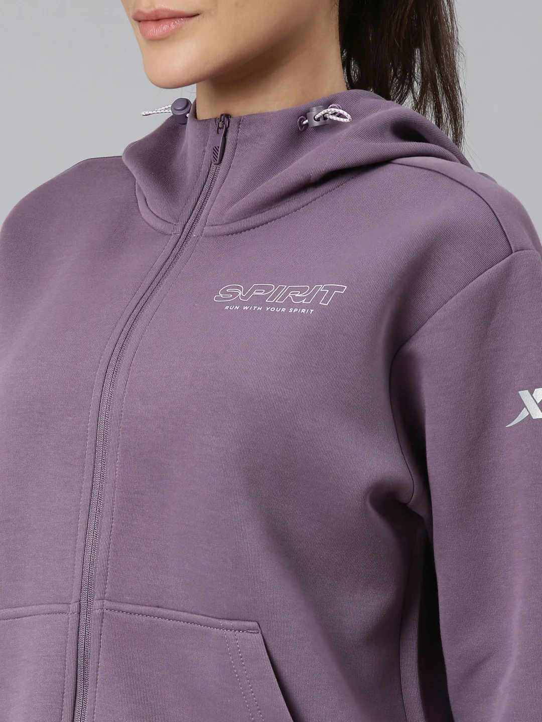 Dry Fit Confort Hoodie - Black/Purple - Image 8