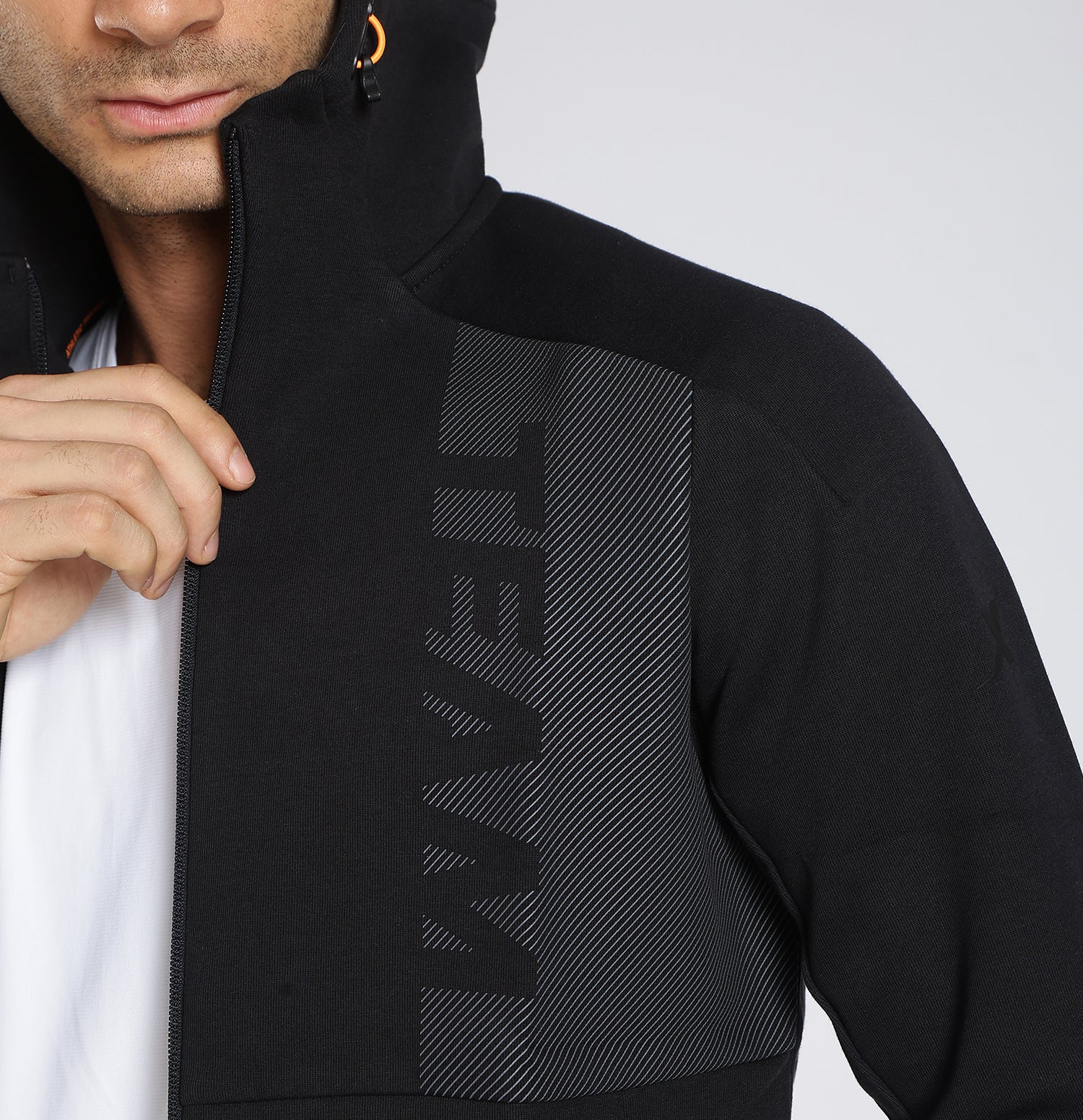 Active Knit Training Hoodie - Black - Image 5