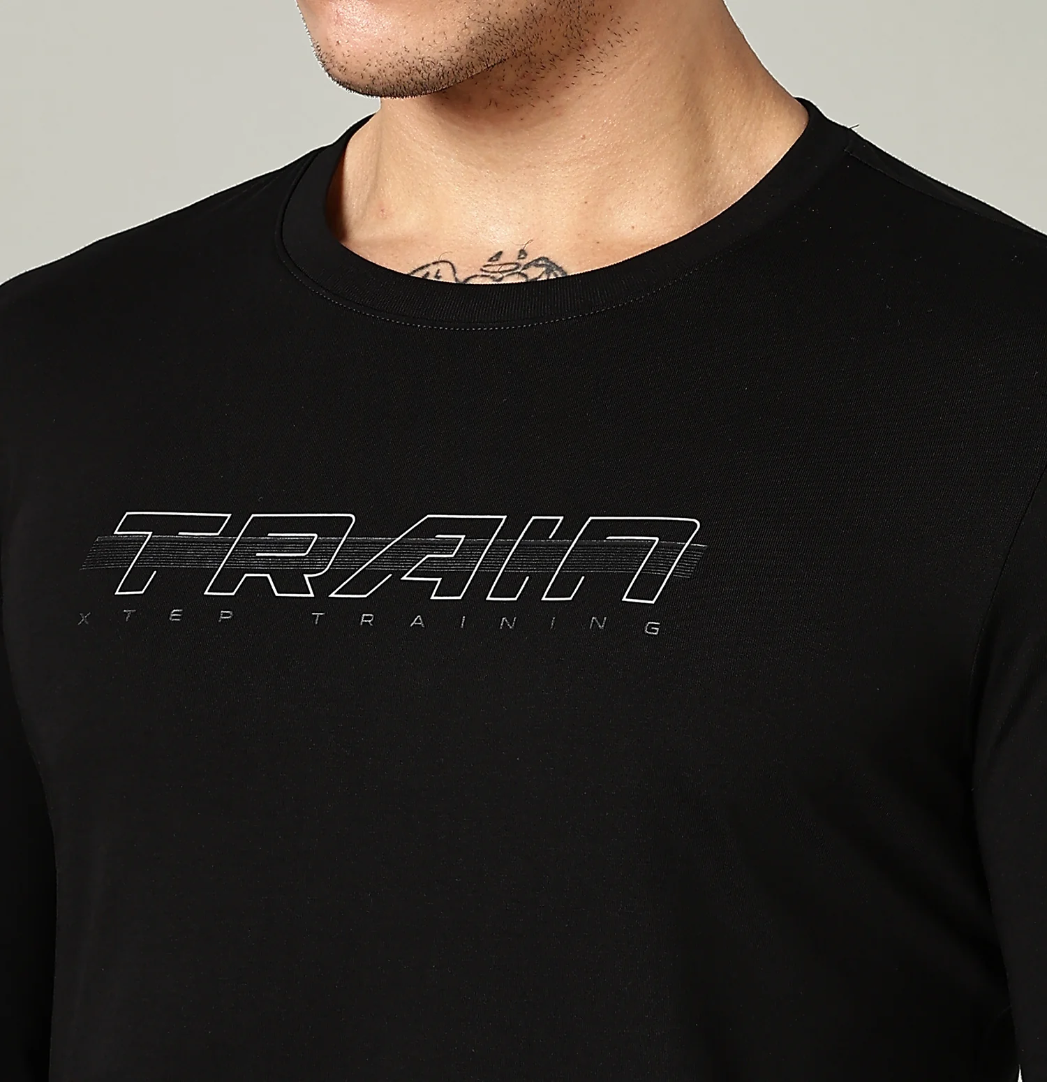 Active Long-Sleeve Training T-Shirt - Black - Image 10