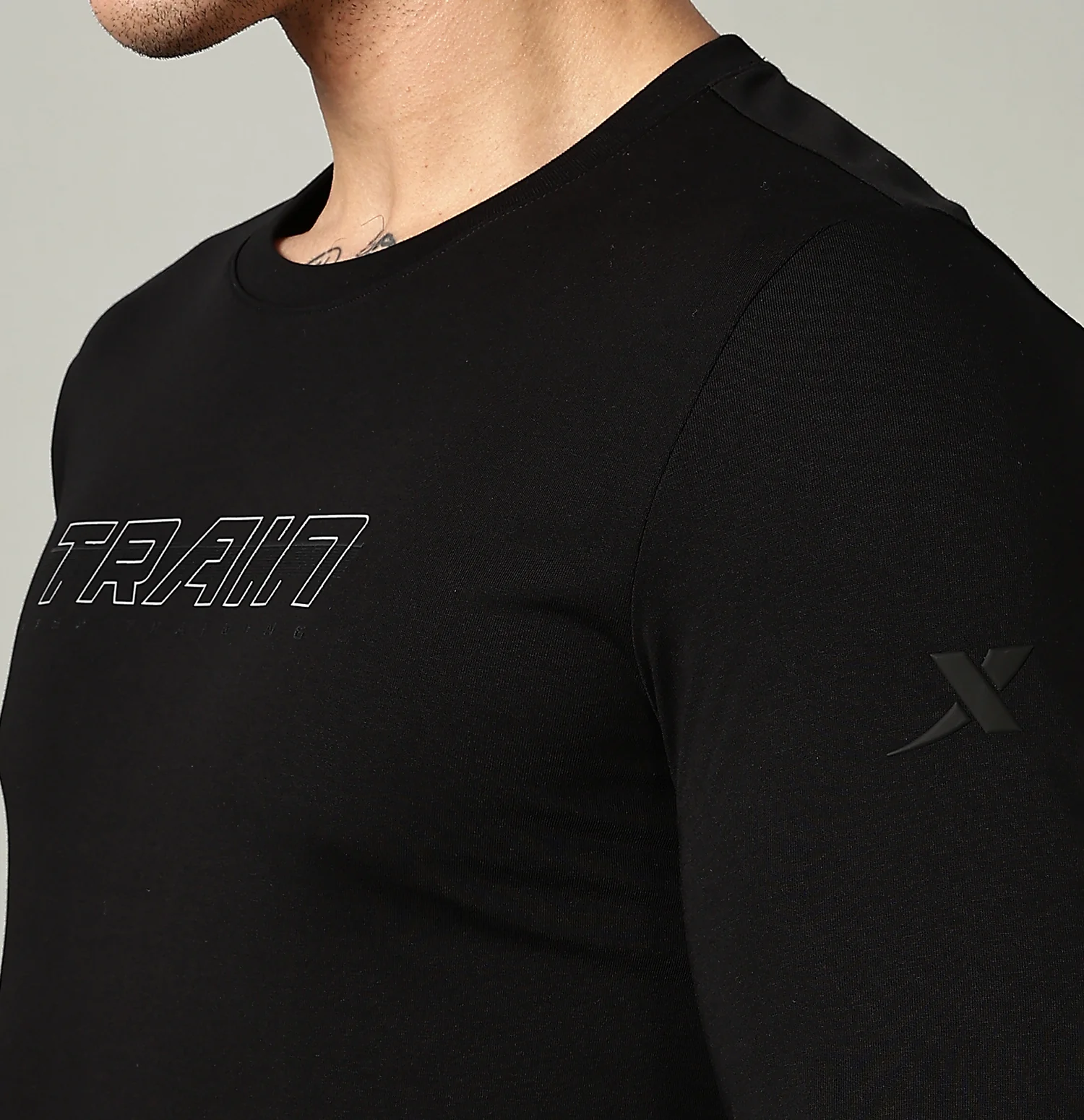 Active Long-Sleeve Training T-Shirt - Black - Image 12