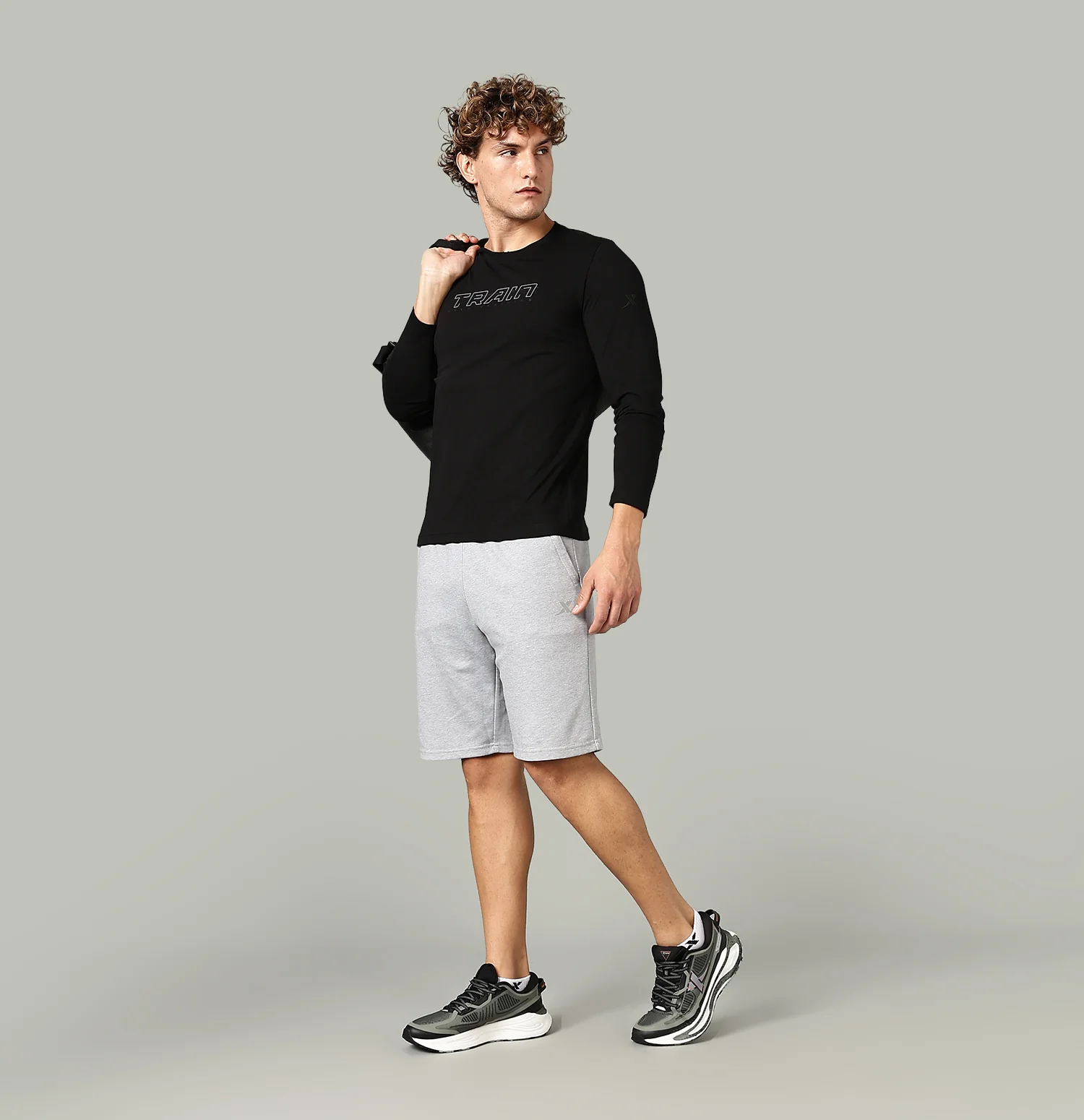 Active Long-Sleeve Training T-Shirt - Black - Image 7