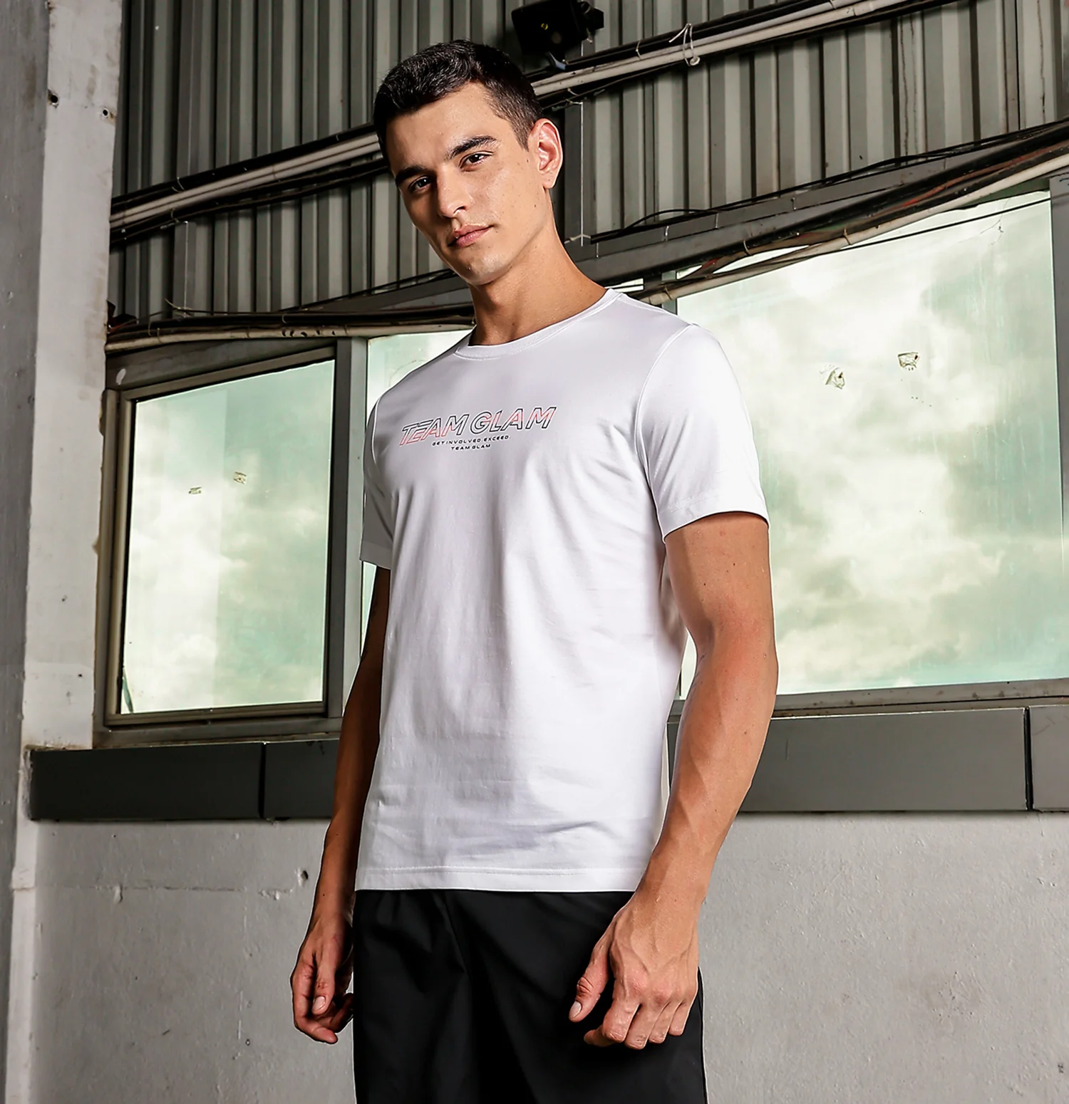 Xtep Men Active Printed T-shirt - Image 2