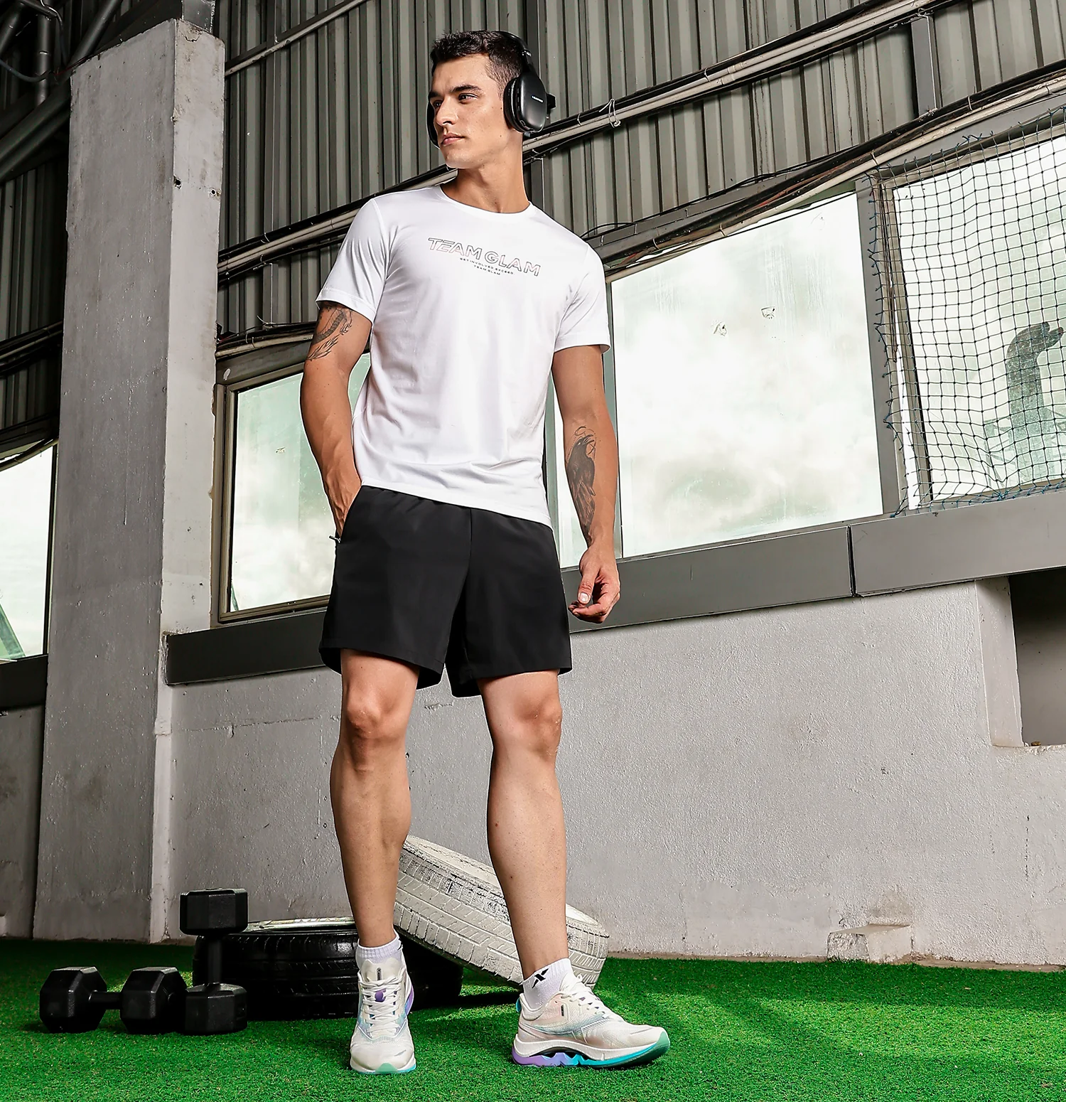Xtep Men Active Printed T-shirt - Image 6