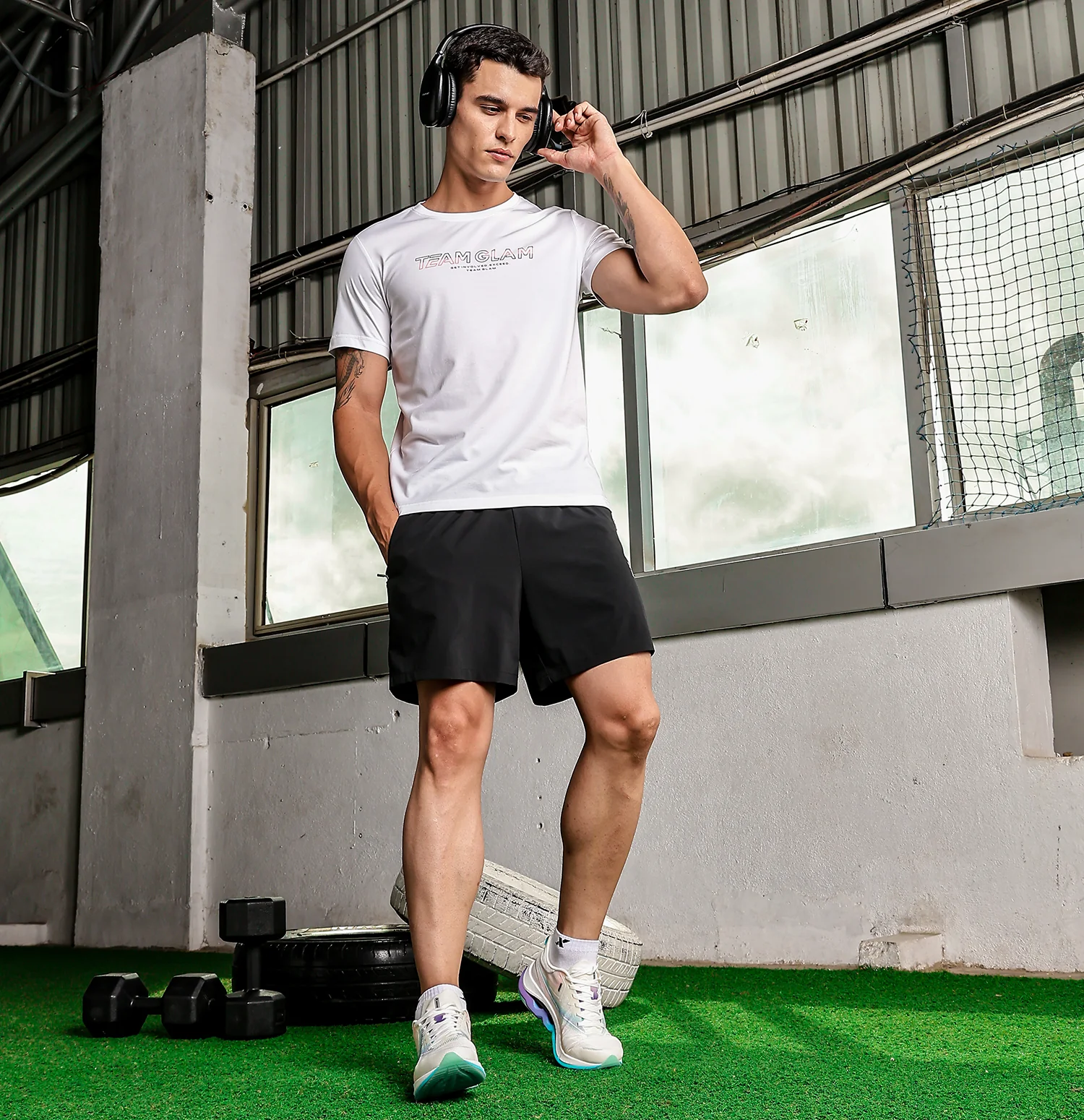 Xtep Men Active Printed T-shirt - Image 7
