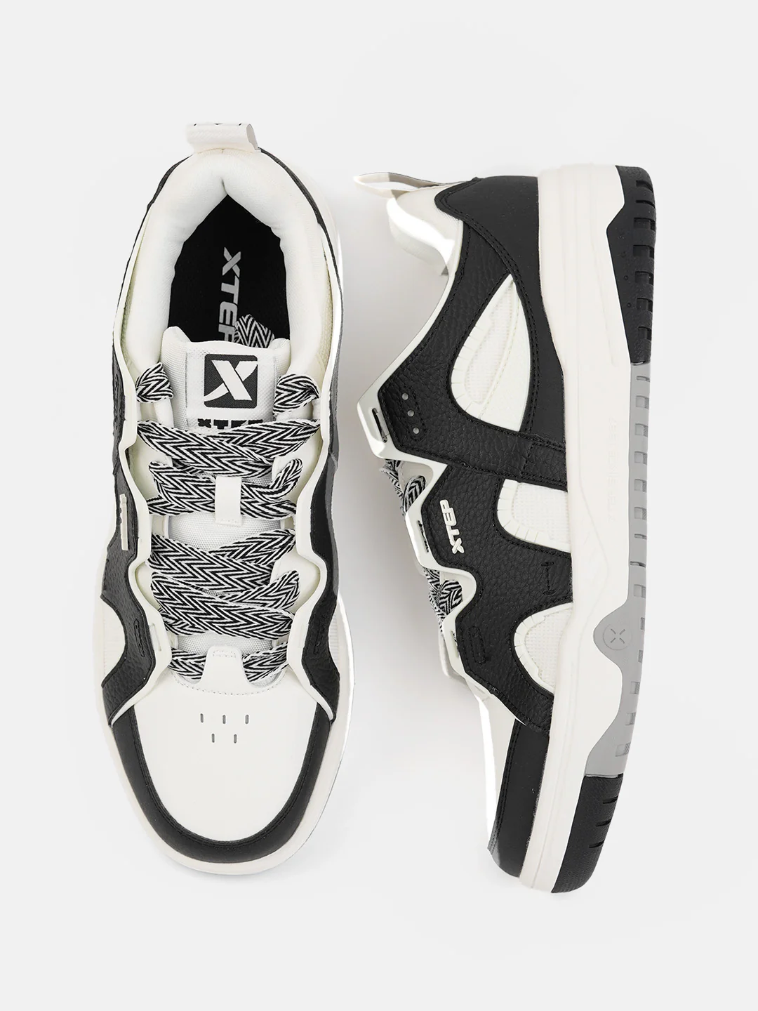 Colorblock Skateboarding - Black/White - Image 10