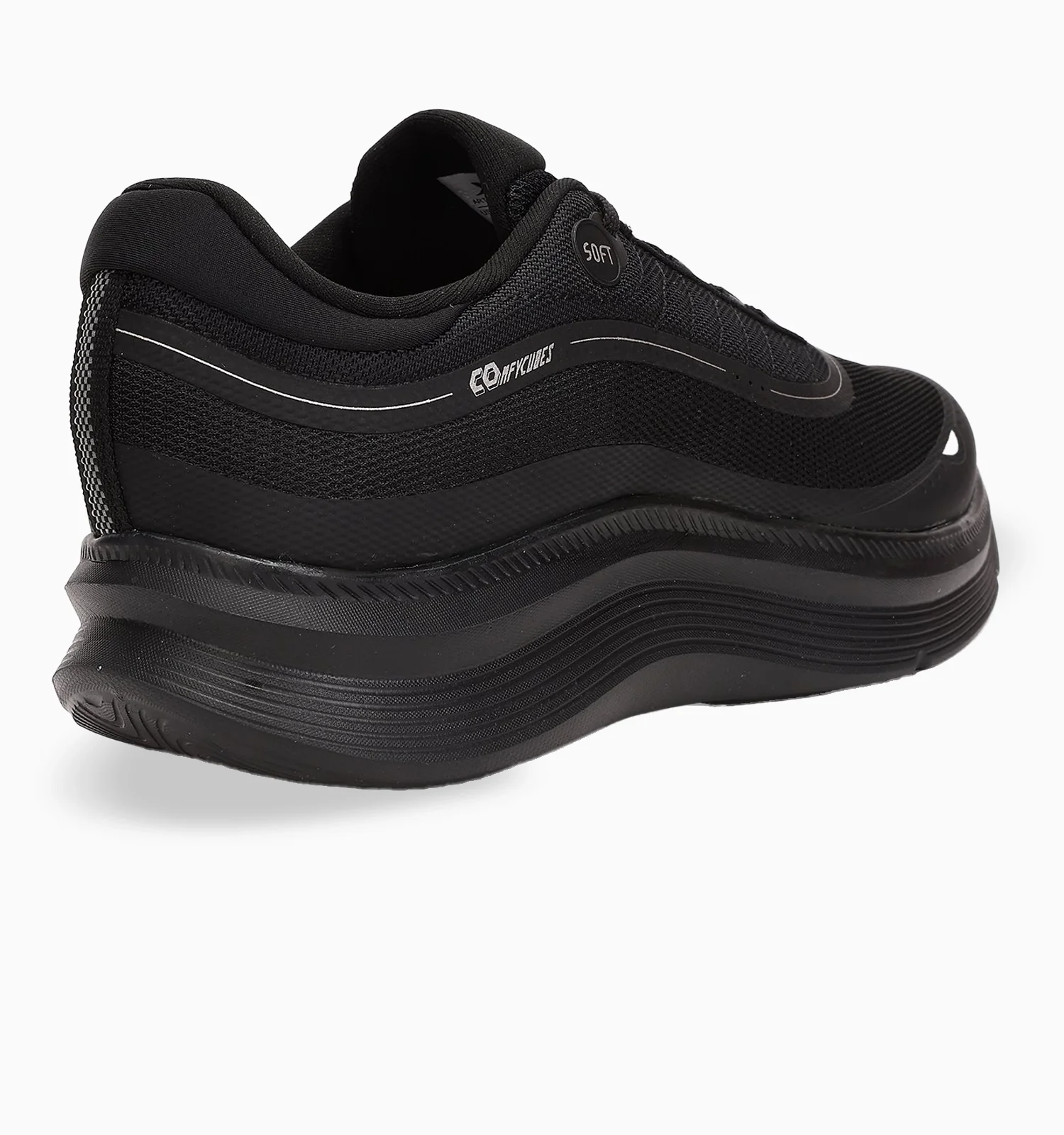 Comfy Cubes Daily Running Shoe - Black - Image 4