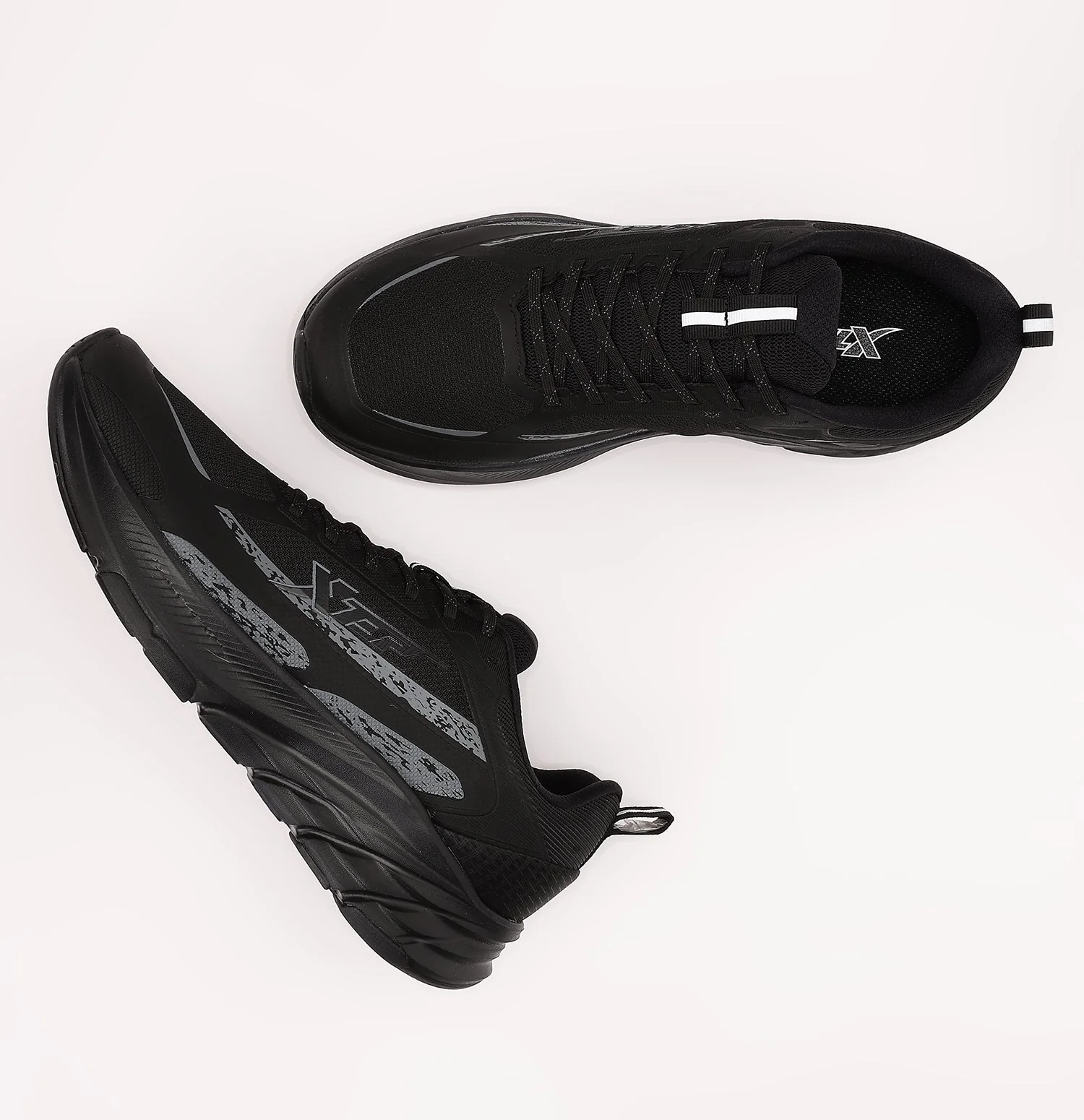 Energetex Lightweight Daily Running Shoe - Black - Image 3