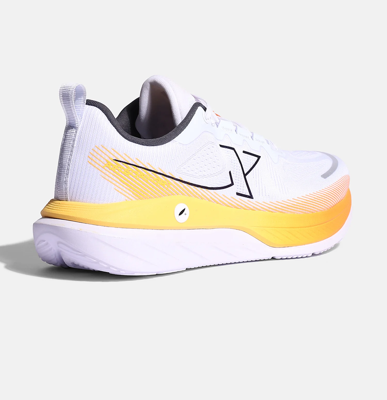 Feather Foam Running Shoe - White Lava Orange - Image 3