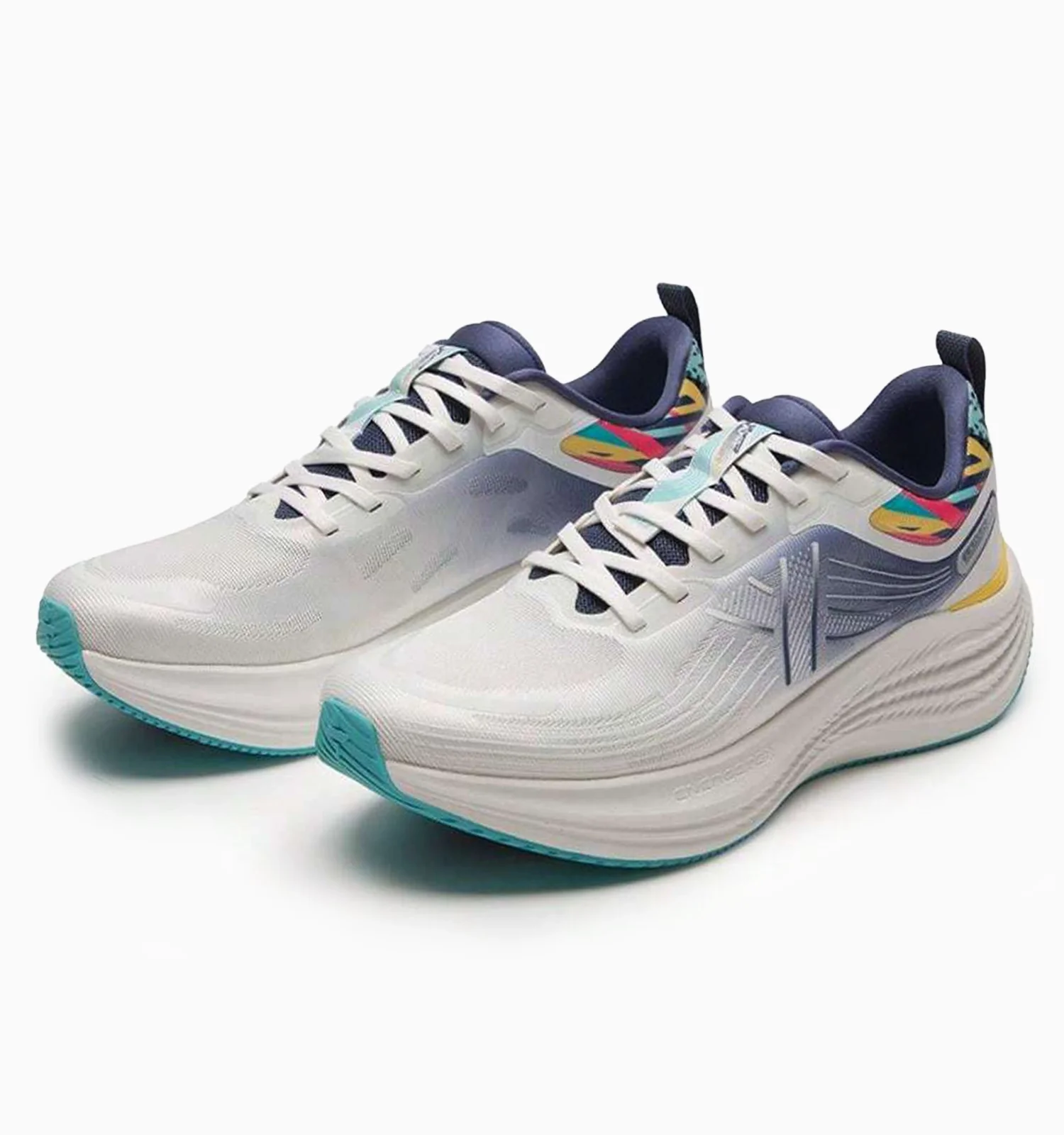 Flowing Cloud 3.0 Comfort Shoe - White/Blue - Image 7