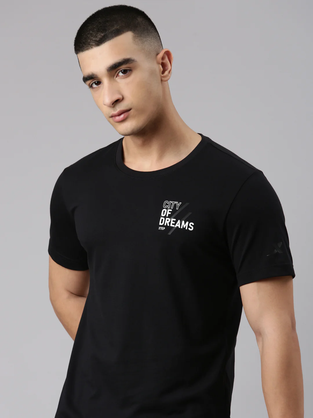 Xtep Men Lifestyle Urban Casual Short-sleeve T-shirt - Image 10