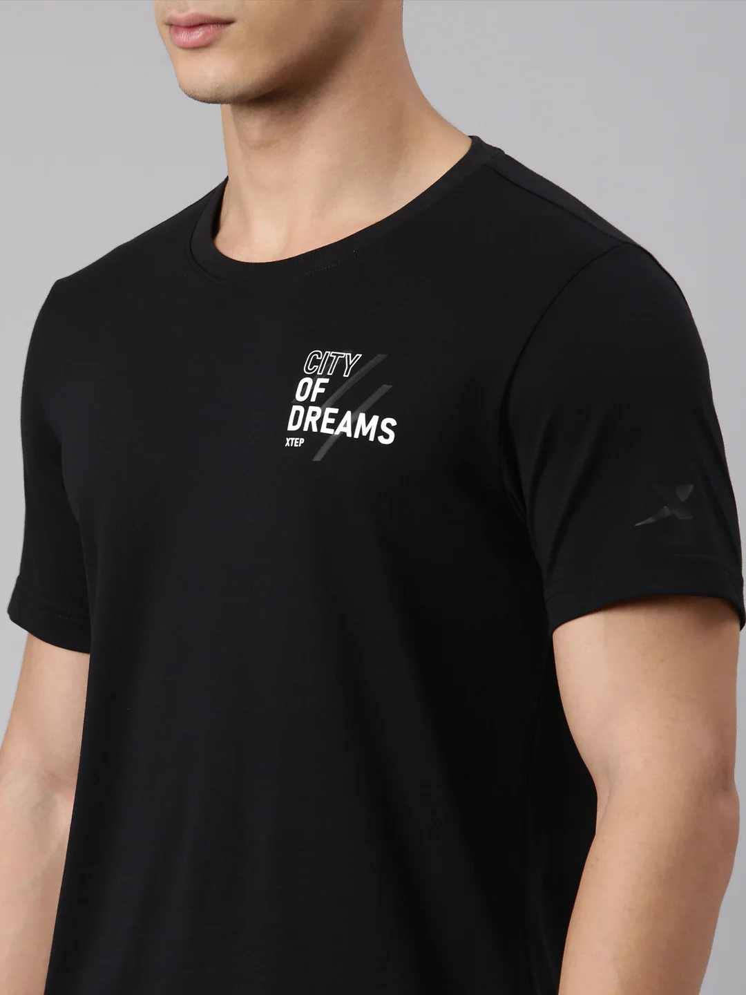 Xtep Men Lifestyle Urban Casual Short-sleeve T-shirt - Image 11