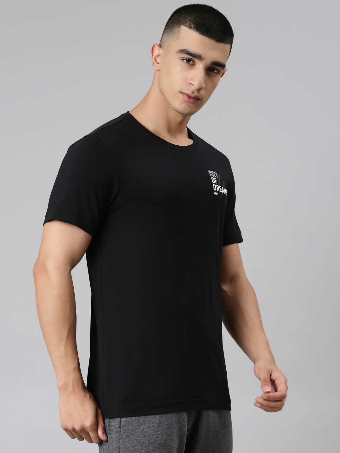 Xtep Men Lifestyle Urban Casual Short-sleeve T-shirt - Image 13