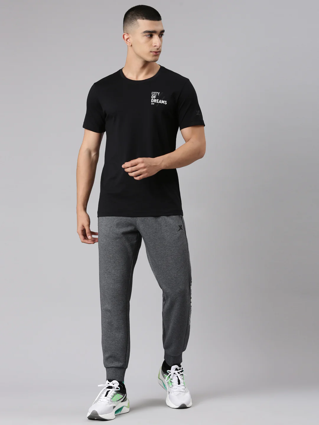 Xtep Men Lifestyle Urban Casual Short-sleeve T-shirt - Image 15