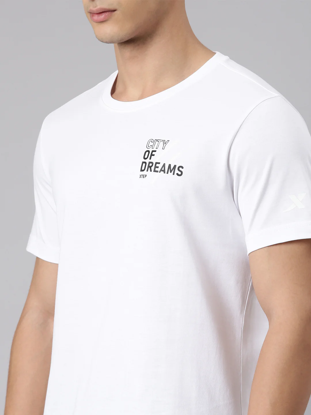 Xtep Men Lifestyle Urban Casual Short-sleeve T-shirt - Image 5