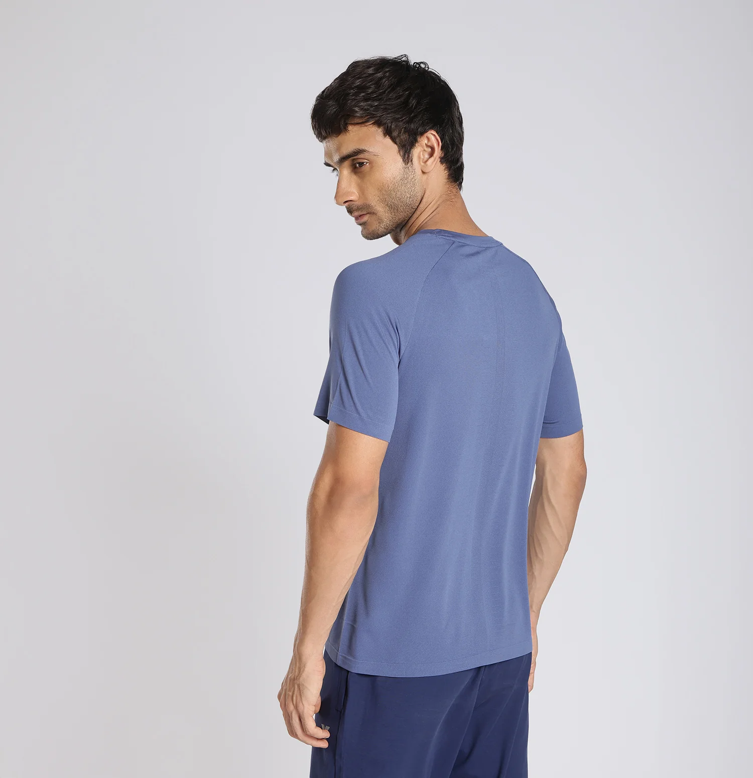 Quick-Dry Running T-Shirt - Blue - Image 3