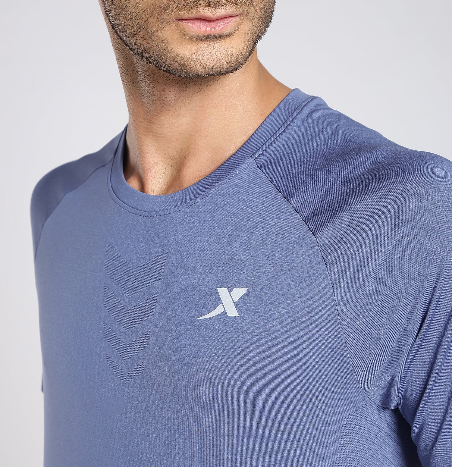 Quick-Dry Running T-Shirt - Blue - Image 5