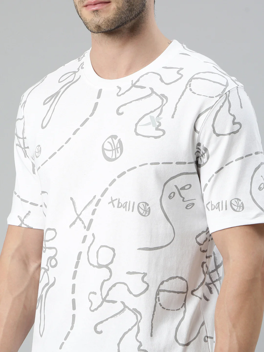 Basketball Short-Sleeve T-Shirt - Black/Yellow - Image 24
