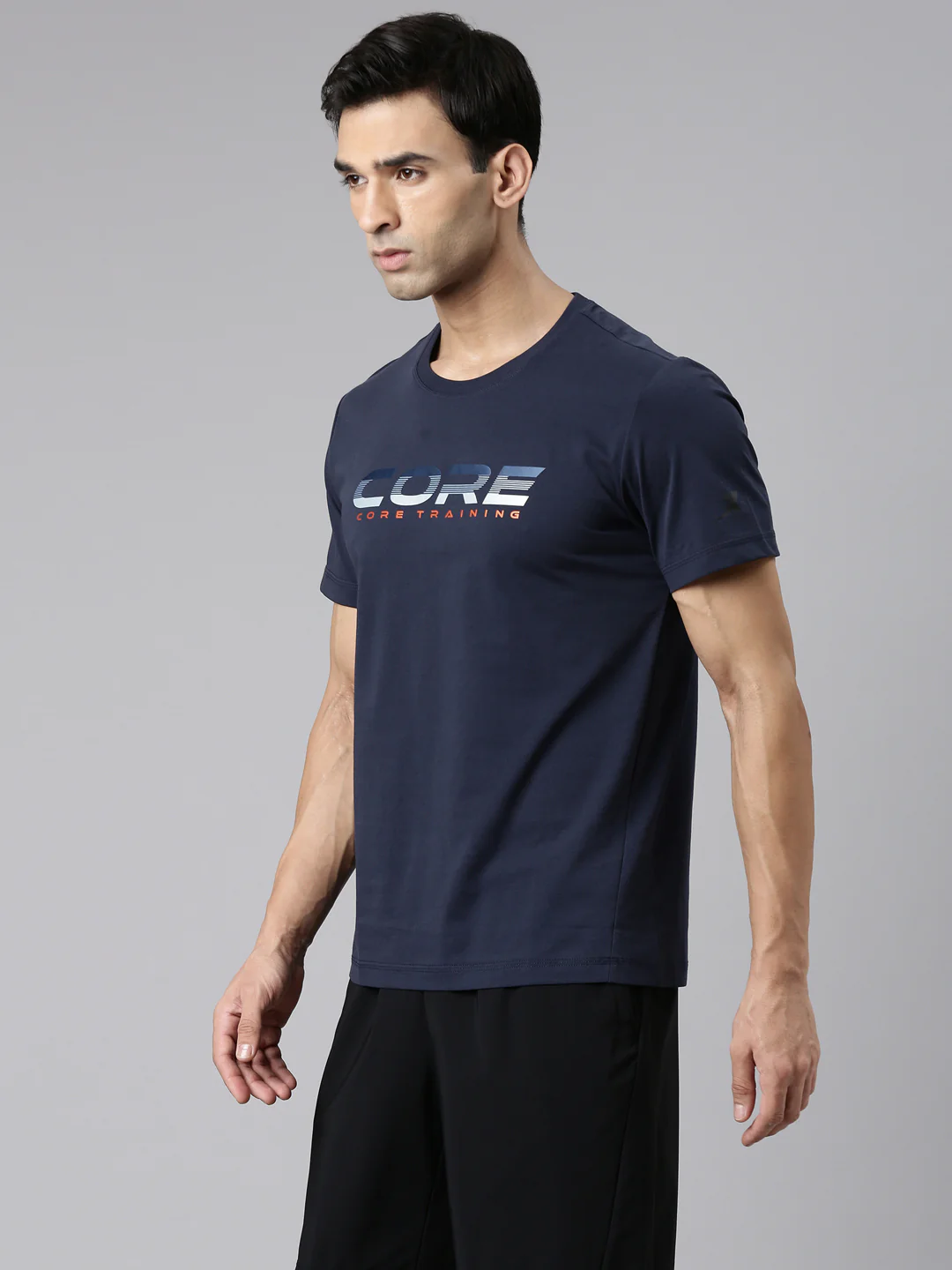 Cotton Dry Training T-Shirt - Late Blue - Image 3
