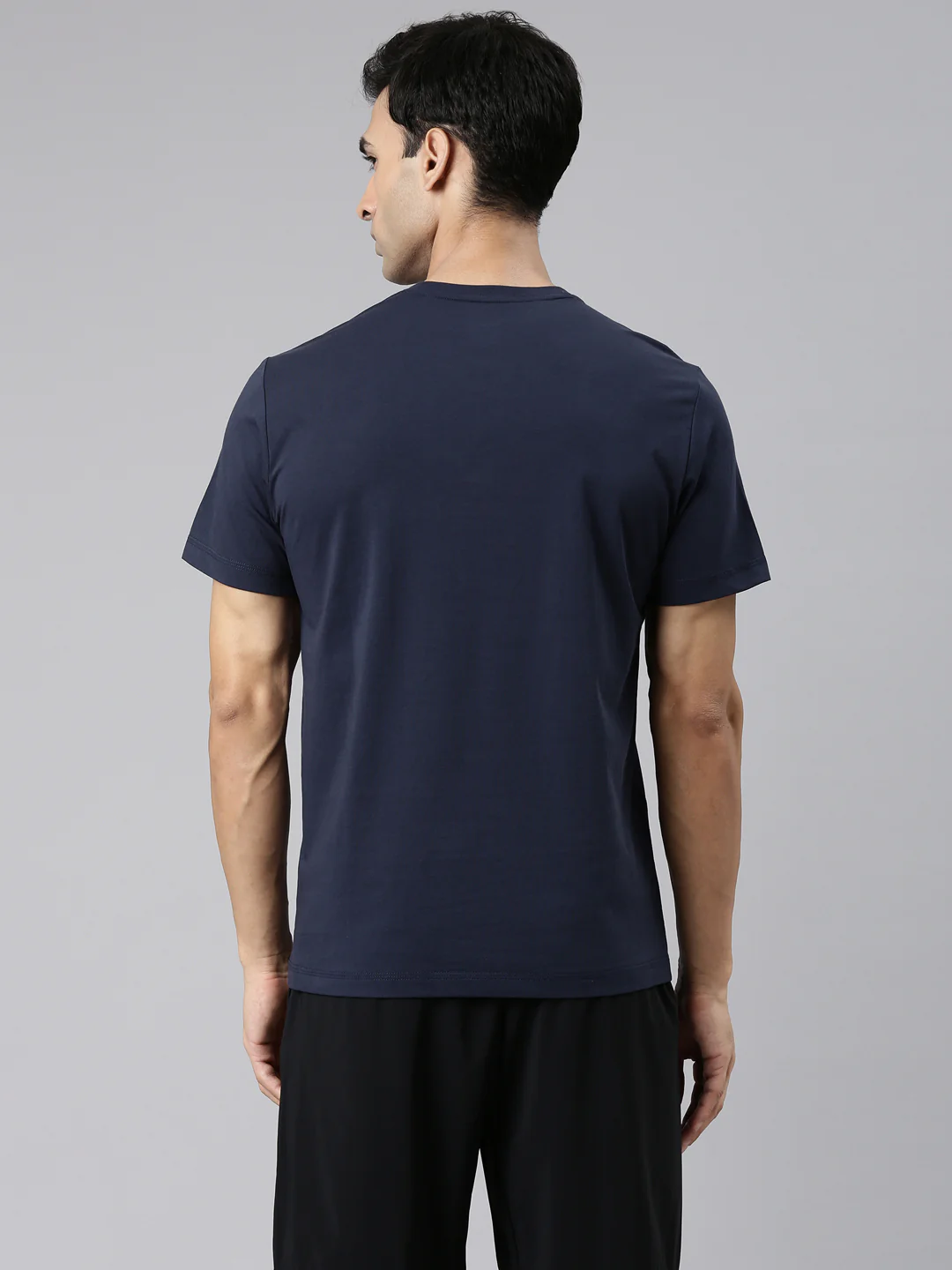 Cotton Dry Training T-Shirt - Late Blue - Image 4