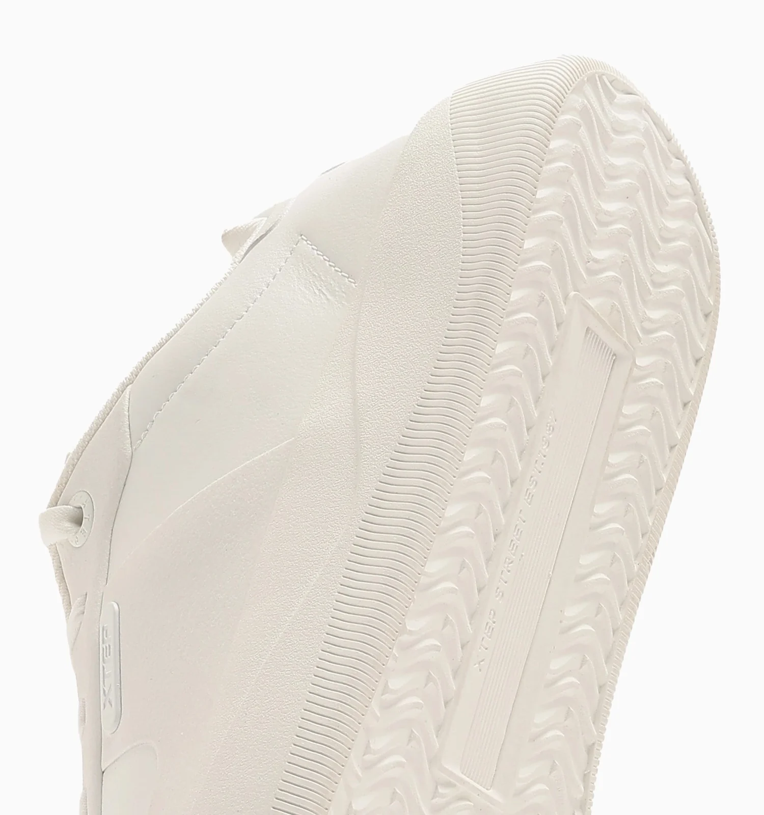 Split Suede Leather Sneakers - Canvas White - Image 6