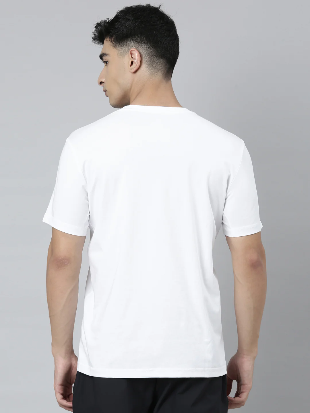 Quick-Dry Training Short-Sleeve T-Shirt - Grey/Black - Image 20