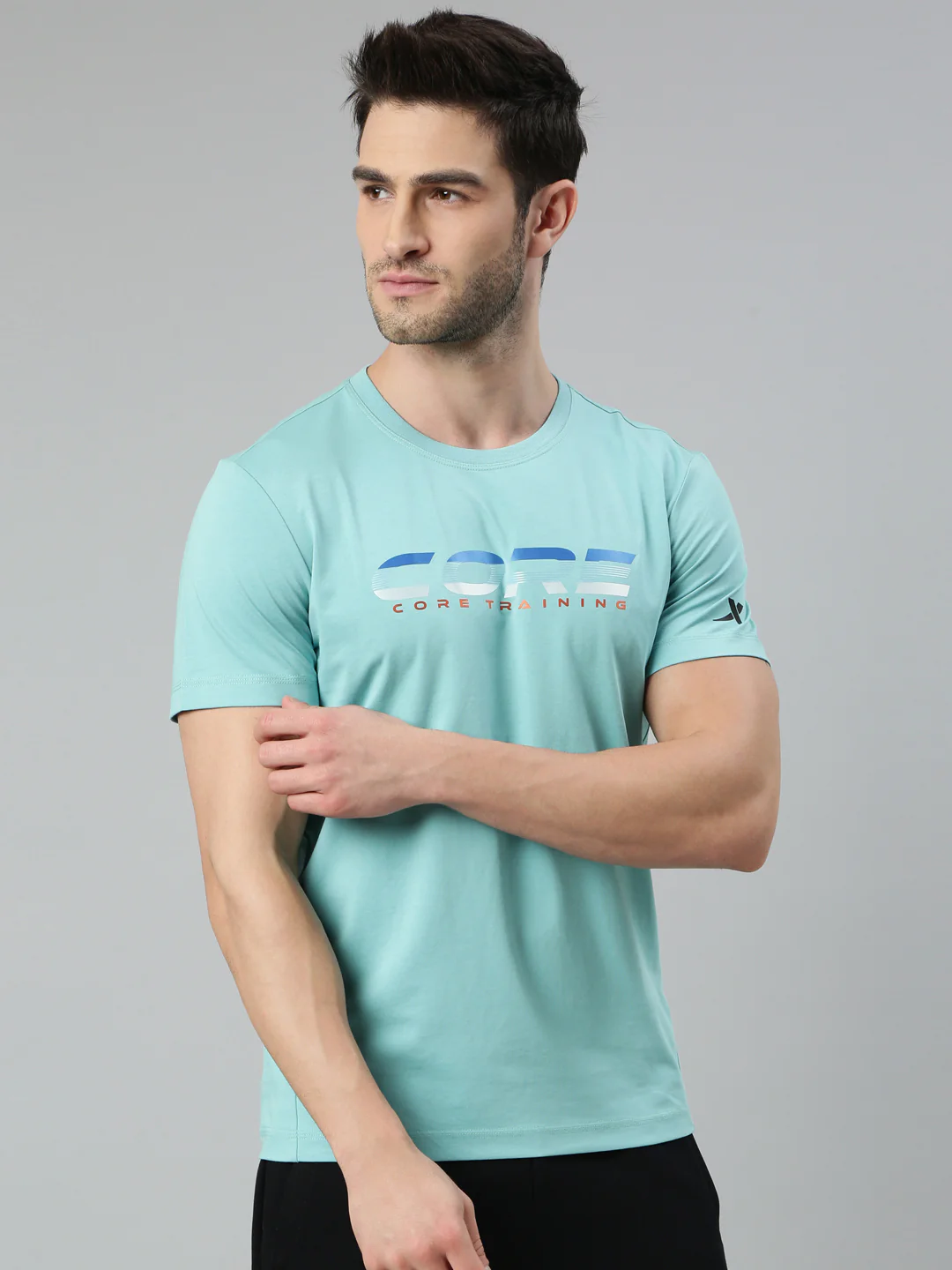 Cotton Dry Short-Sleeve T-Shirt - Black - Image 2