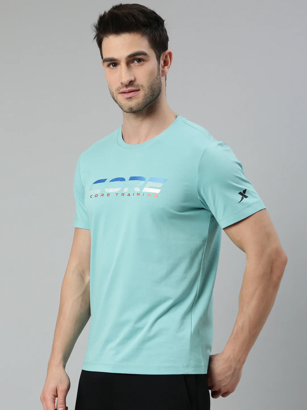 Cotton Dry Short-Sleeve T-Shirt - Black - Image 3