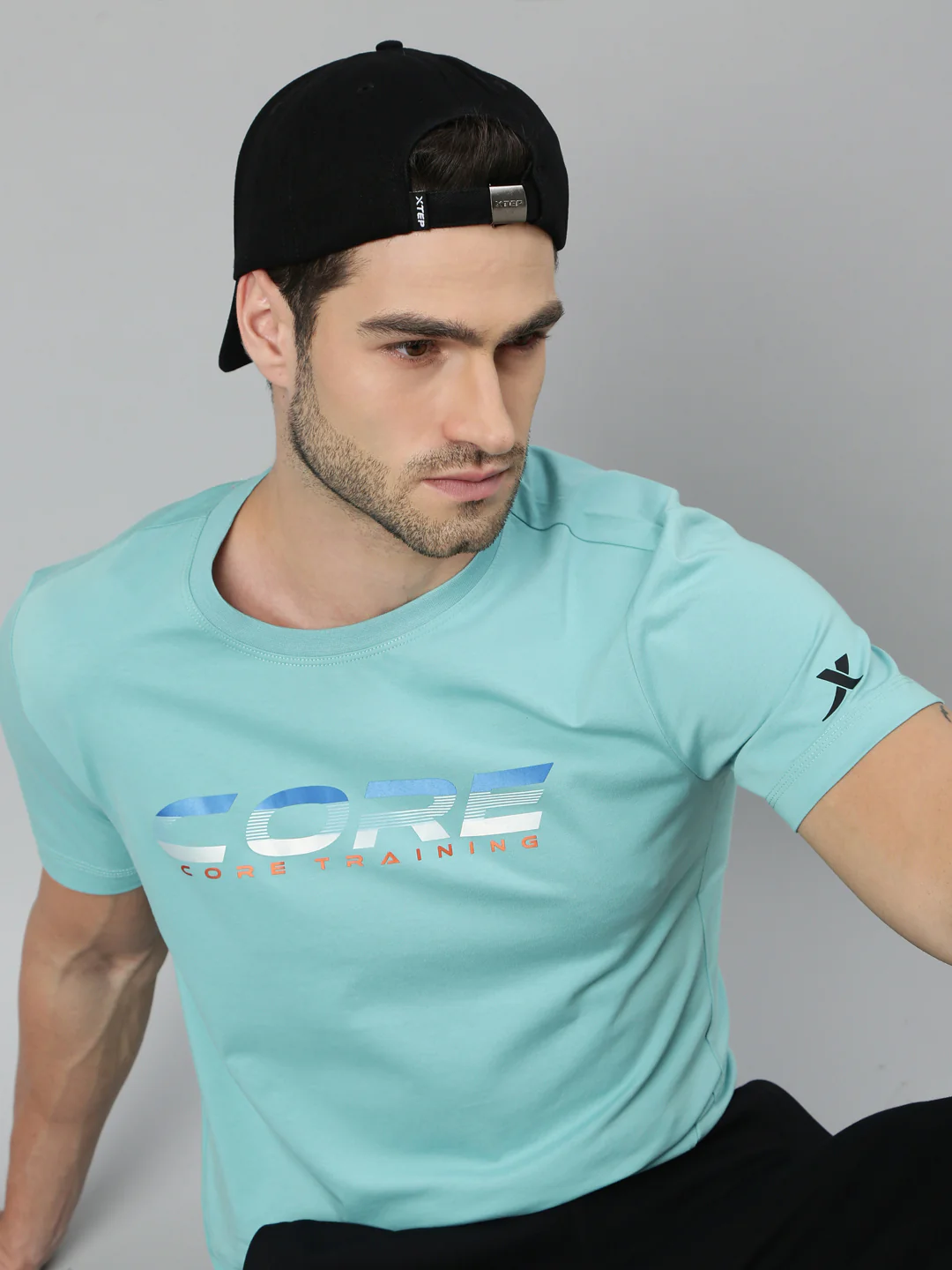 Cotton Dry Short-Sleeve T-Shirt - Black - Image 7