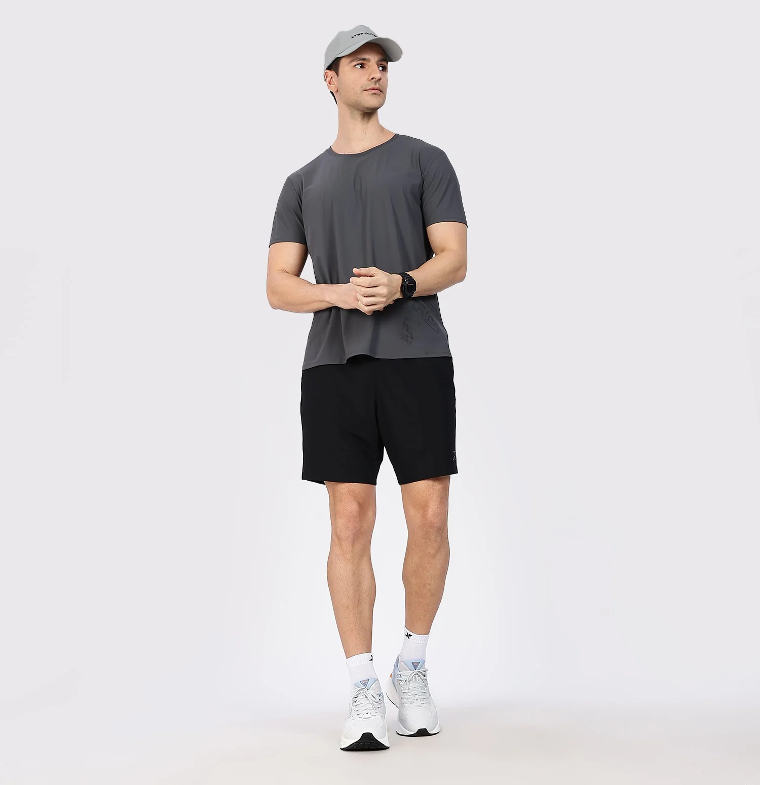 7-Inch Quick-Dry Running Shorts - Black - Image 6