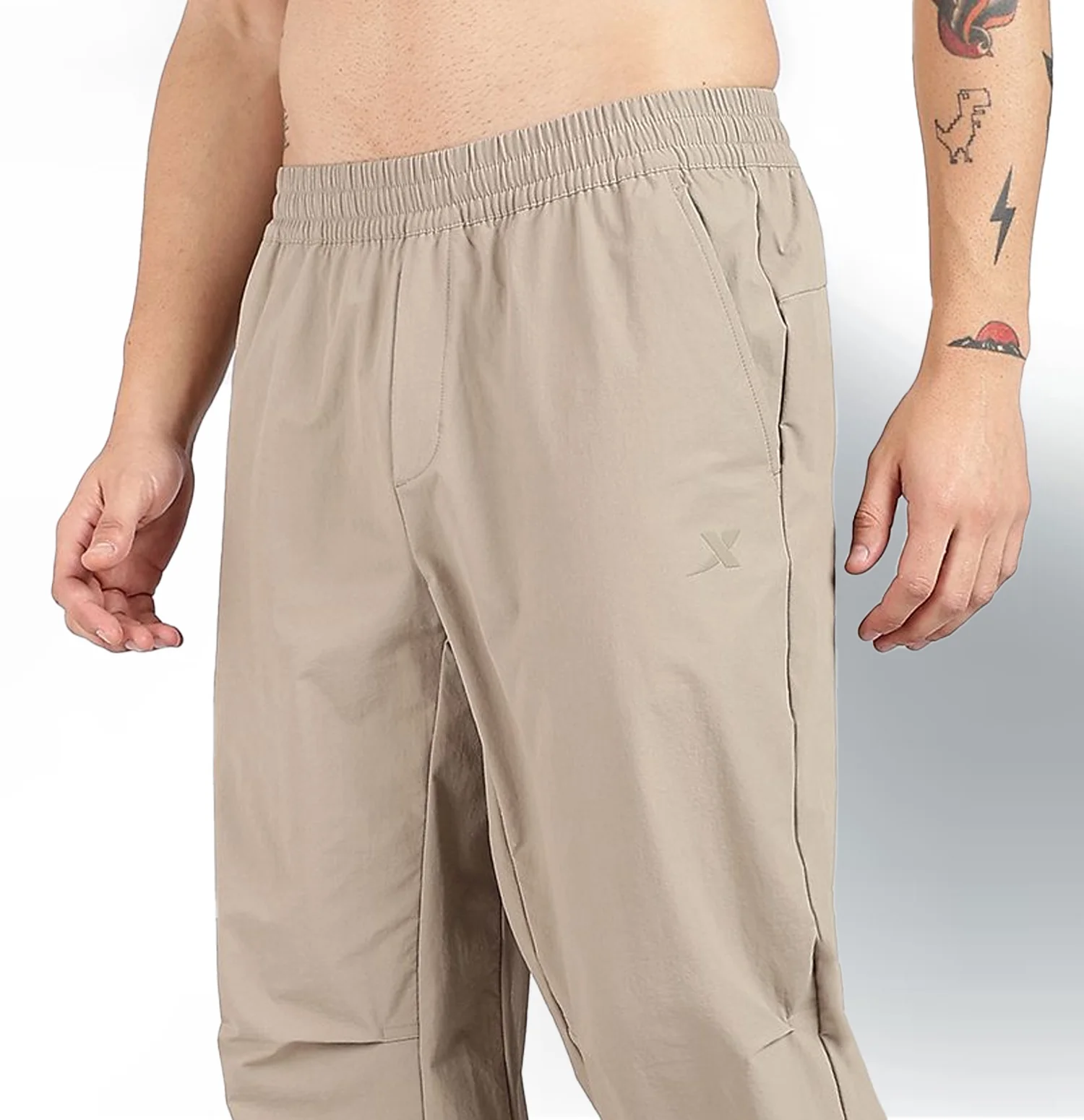 Comfort Woven Quick-Dry Outdoor Pants - Beige - Image 4