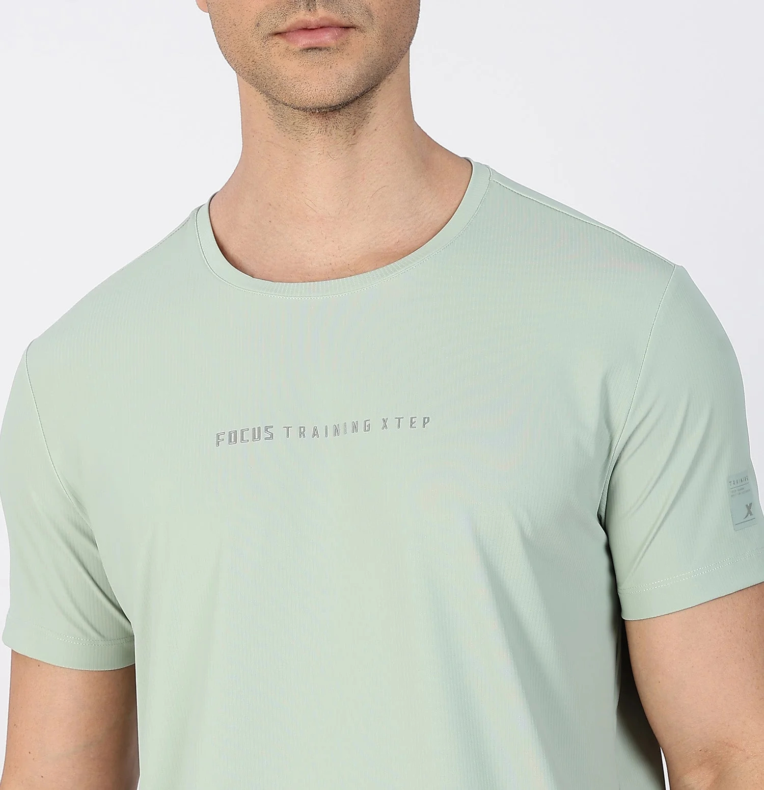 Ice-Cooling Running T-Shirt - Haystack Green - Image 4
